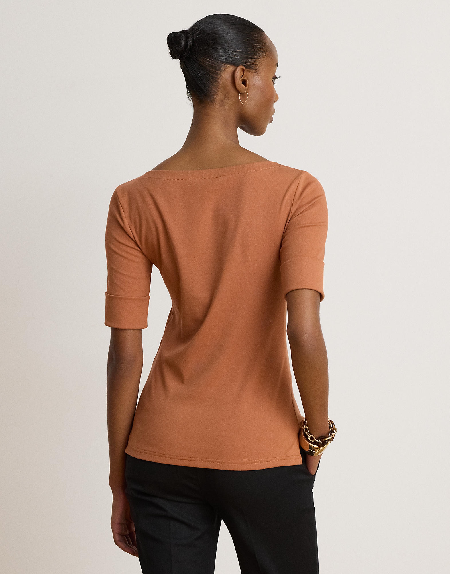 Lauren Ralph Lauren Camiseta 'JUDY' rojizo – imagen 3