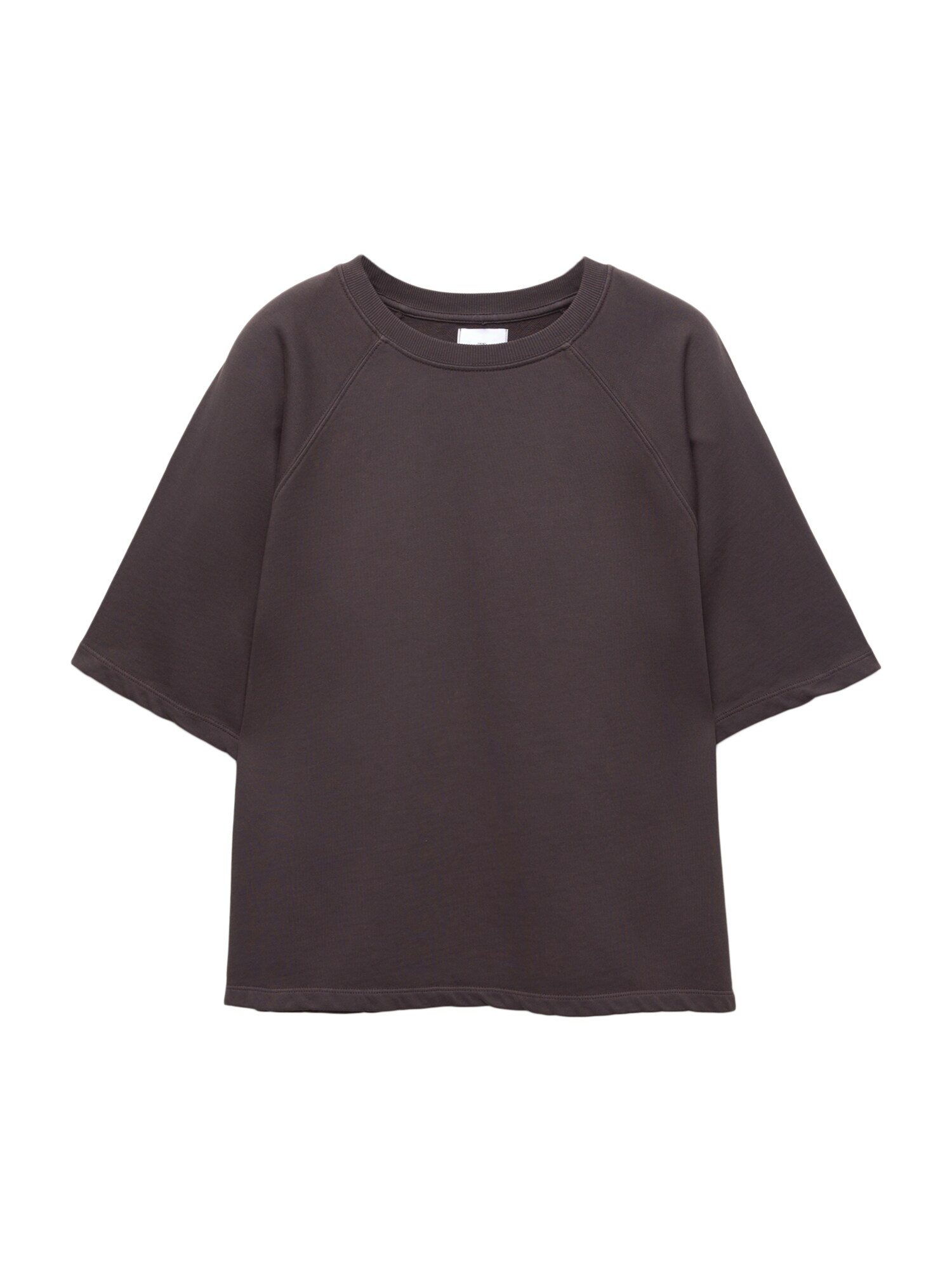 Pull&Bear Bluză de molton  ciocolatiu