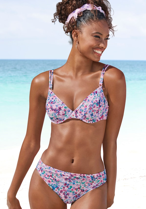 s.Oliver, Bikini felső, lila, 4 kép a 4 közül