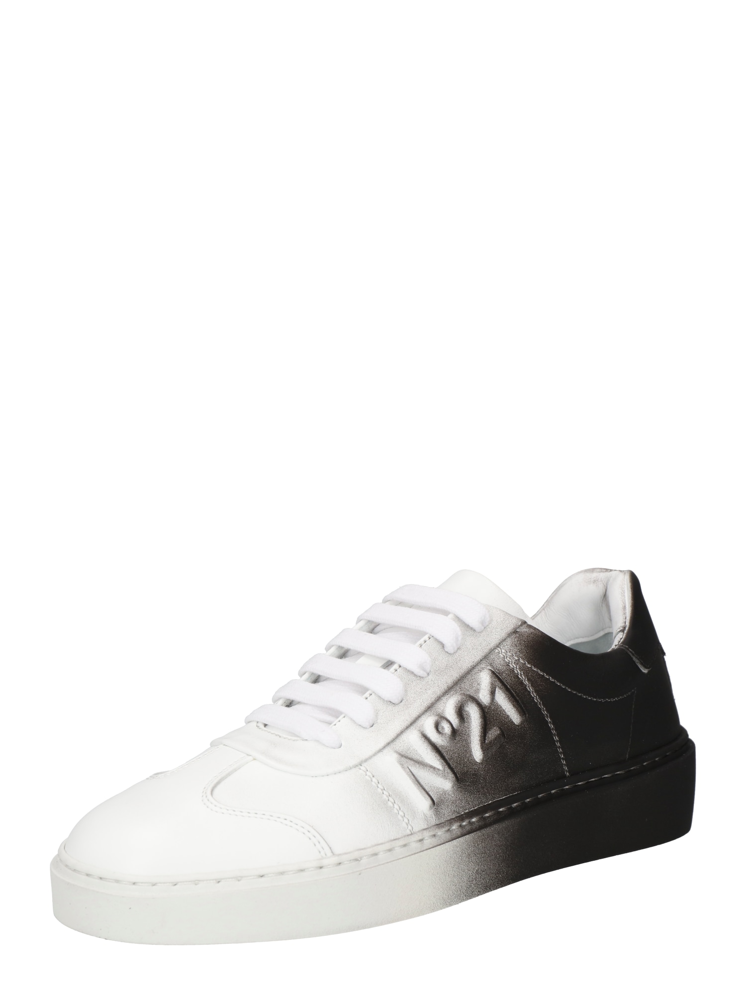 N°21 Sneaker low  negru / alb