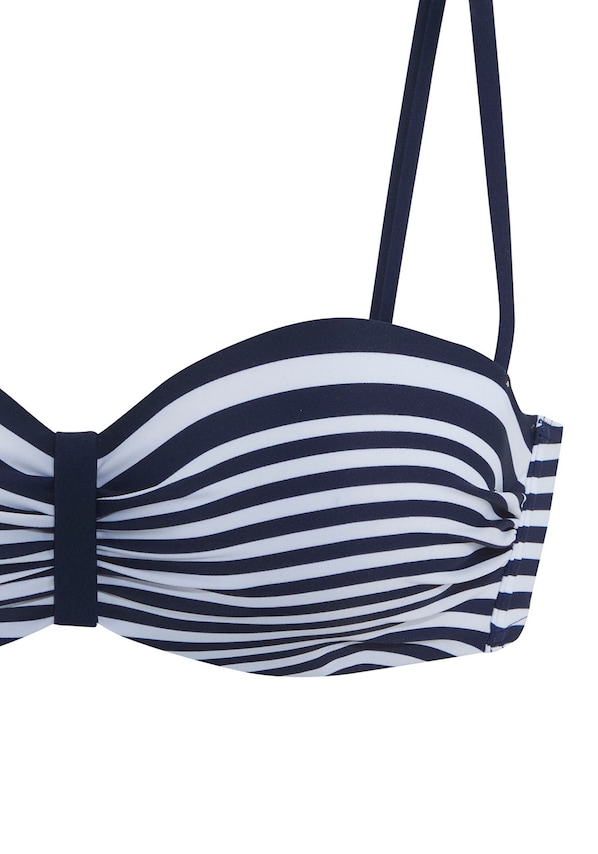 LASCANA, Bikini felső, kék & fehér, 4 kép a 8 közül