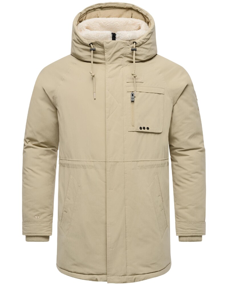 STONE HARBOUR Mantel 'Navroos XX' Herren Größe XL sand