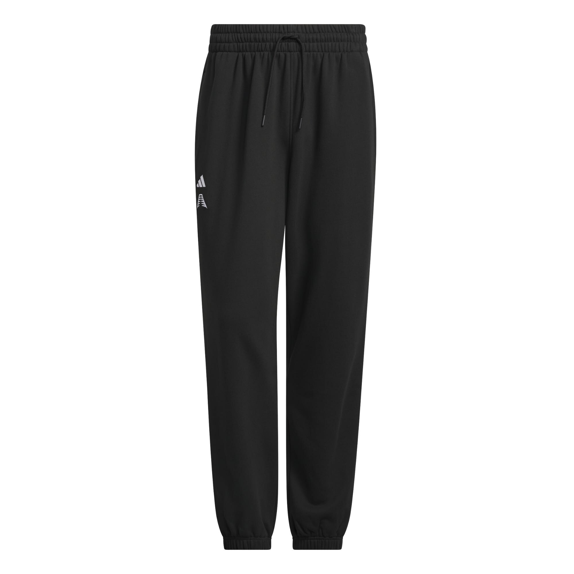 ADIDAS PERFORMANCE Pantalón deportivo 'Anthony Edwards Foundation'  negro / blanco