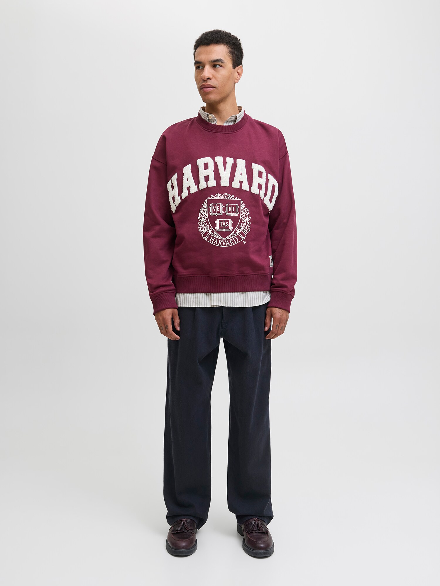 JACK & JONES Plisované nohavice 'JPSTBill Rhine' námornícka modrá (obrázok 6)