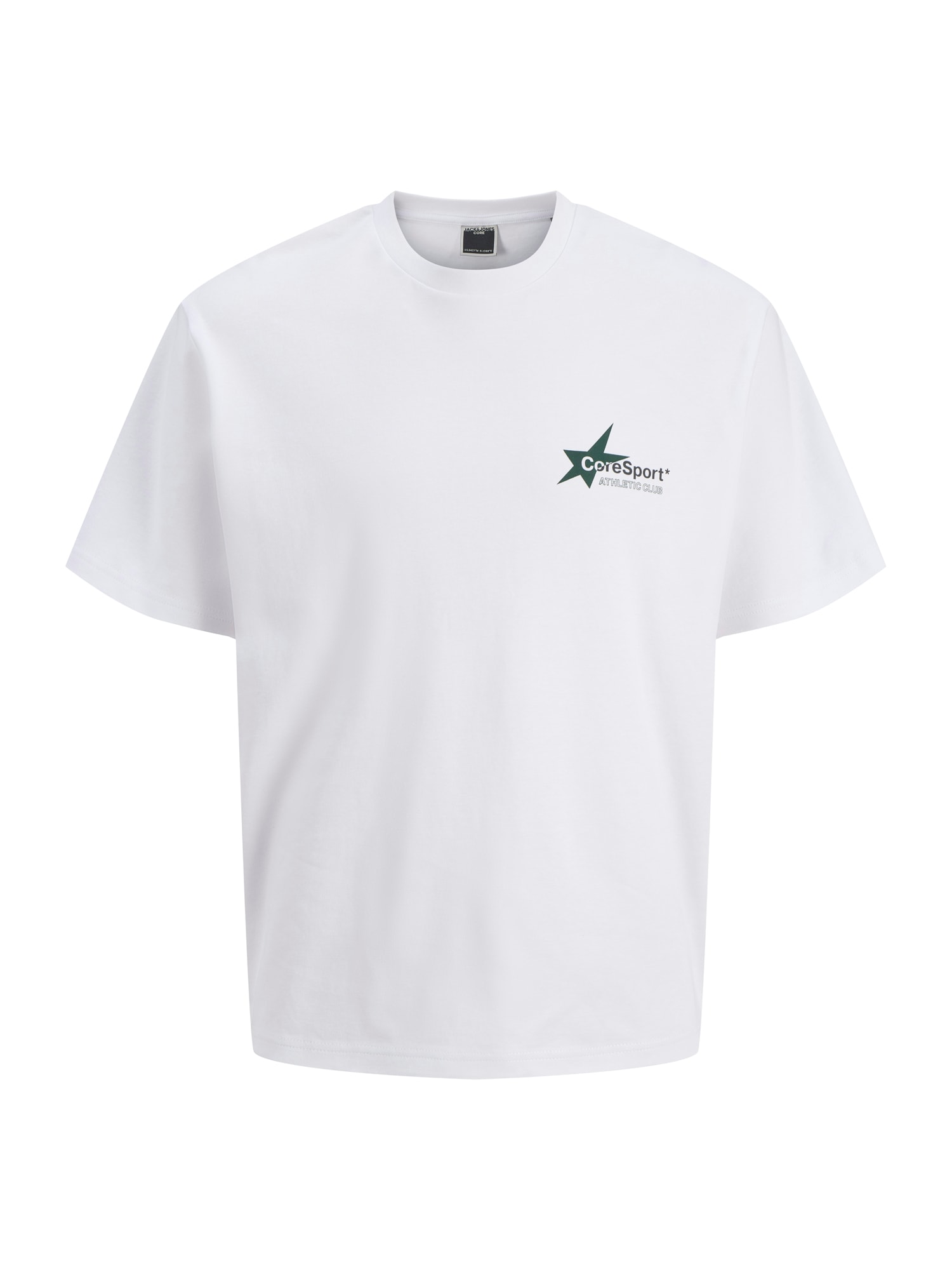 Jack & Jones Junior Tricou JCOATHLETICO  verde pin / negru / alb