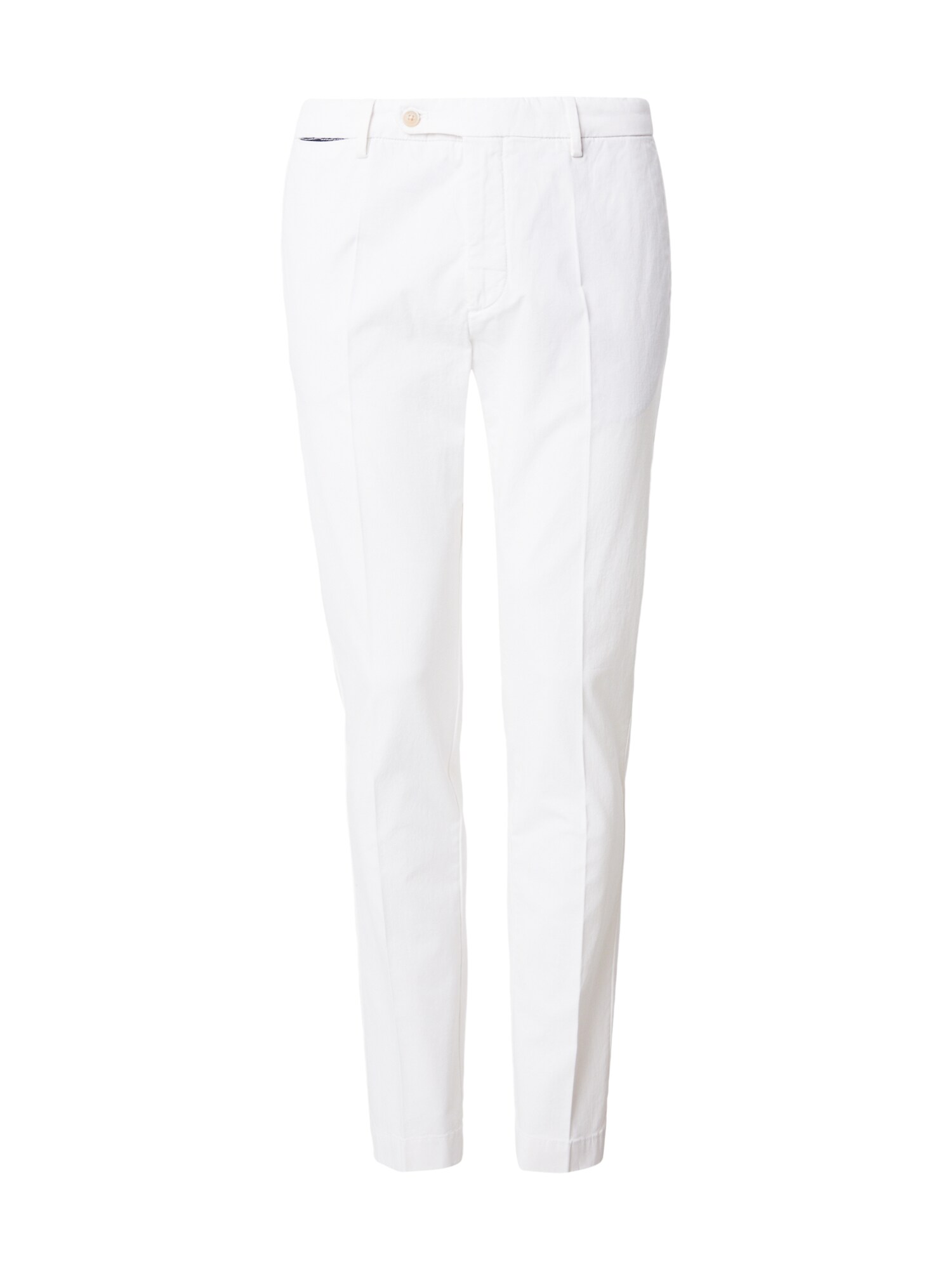 Hackett London Nohavice s pukmi  biela