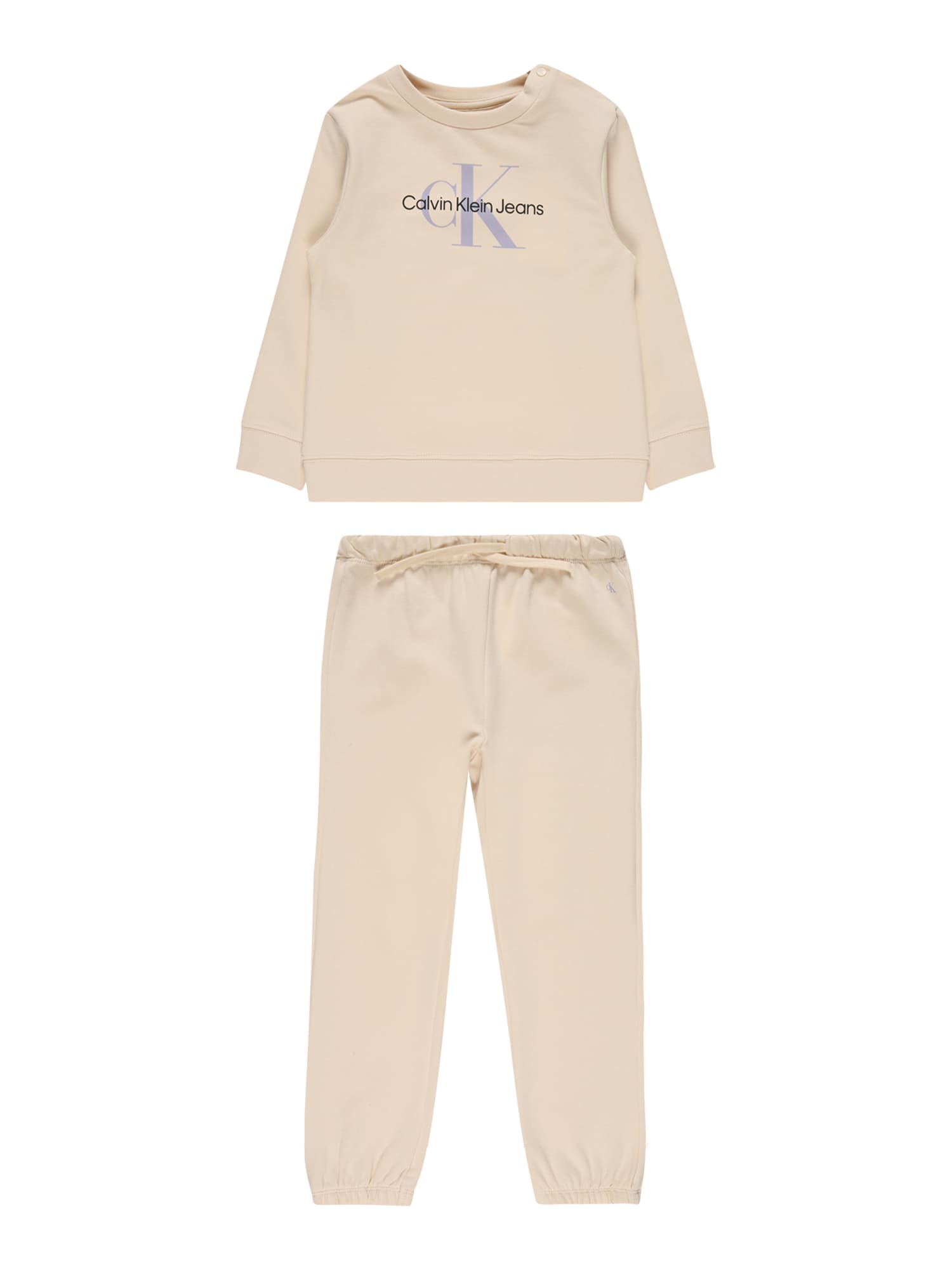 Calvin Klein Jeans Jogging ruhák  bézs / lila / fekete akciós termékkép 1