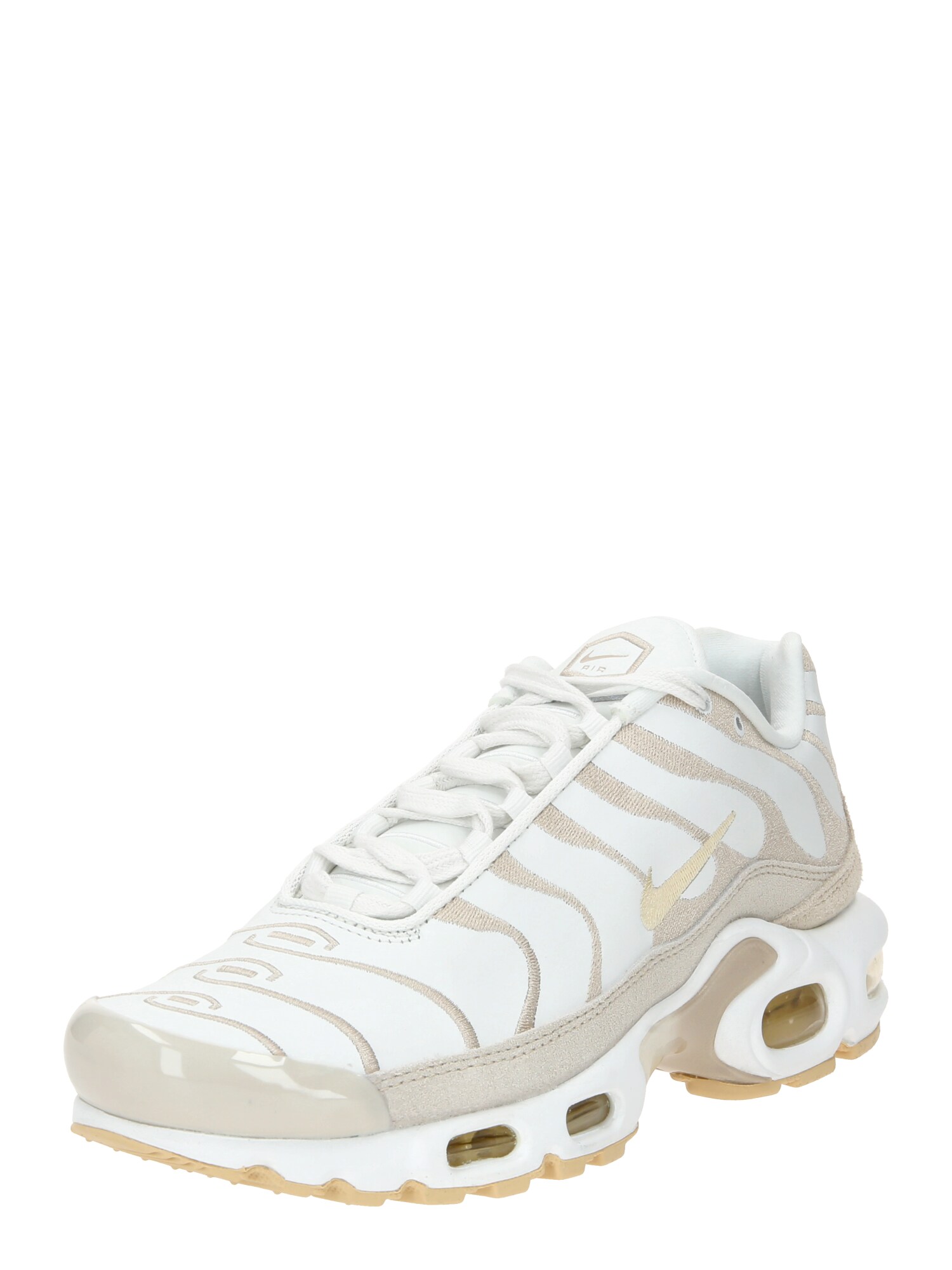 Nike Sportswear Nízke tenisky 'Air Max Plus PRM'  béžová / zlatá / biela