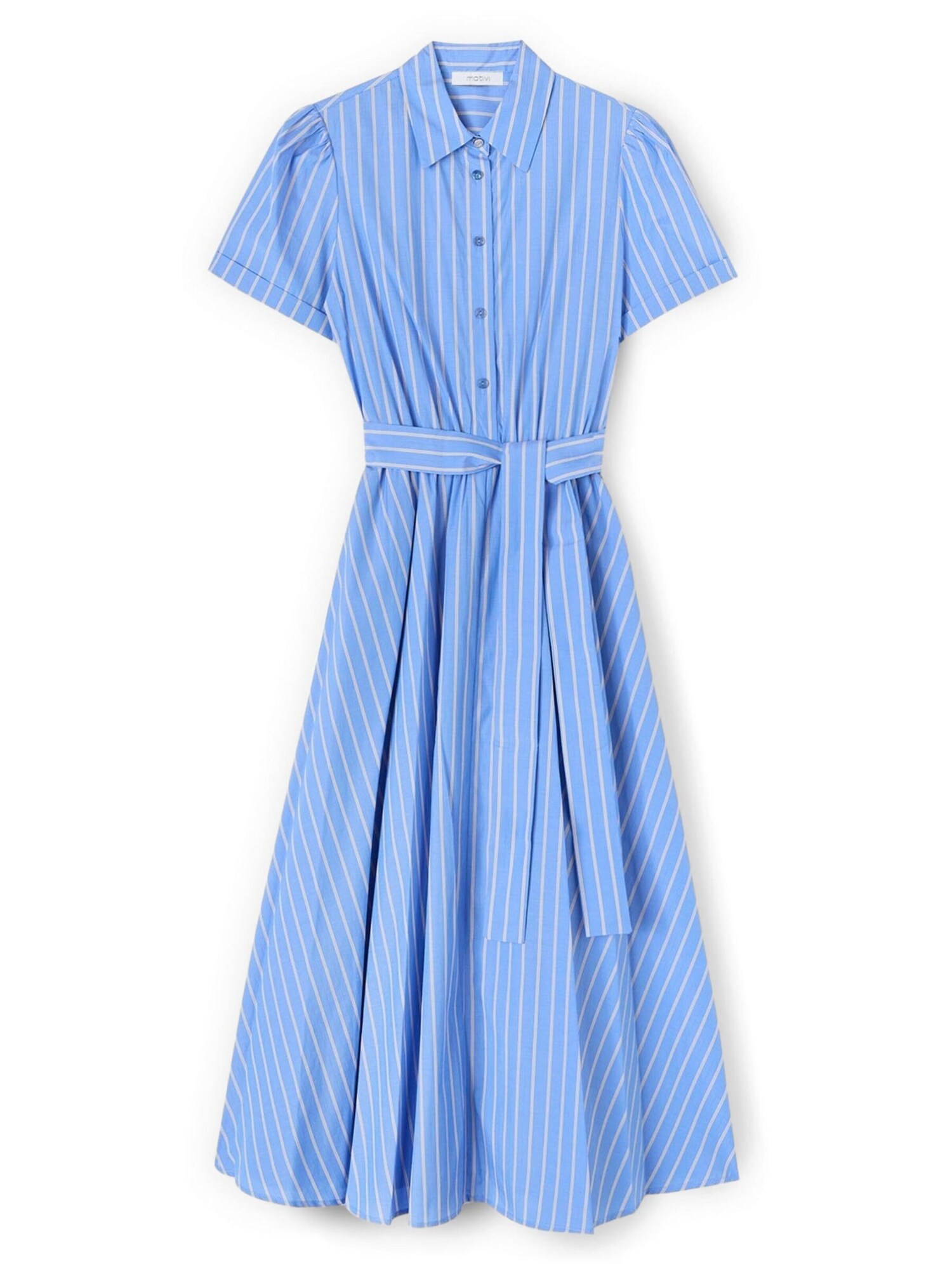 MOTIVI Vestido camisero  azul