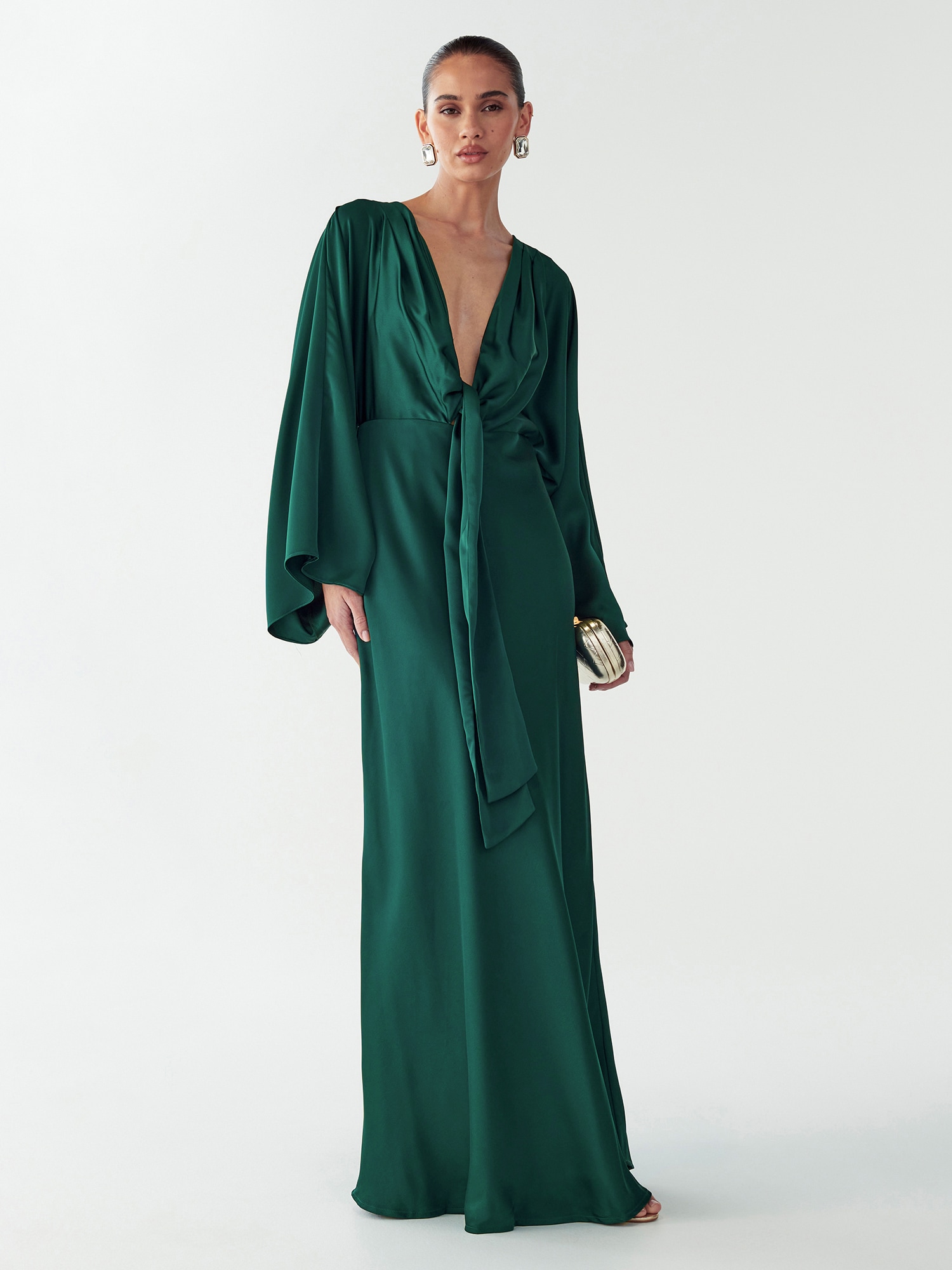 Sável Rochie de seară Sassy  verde pin