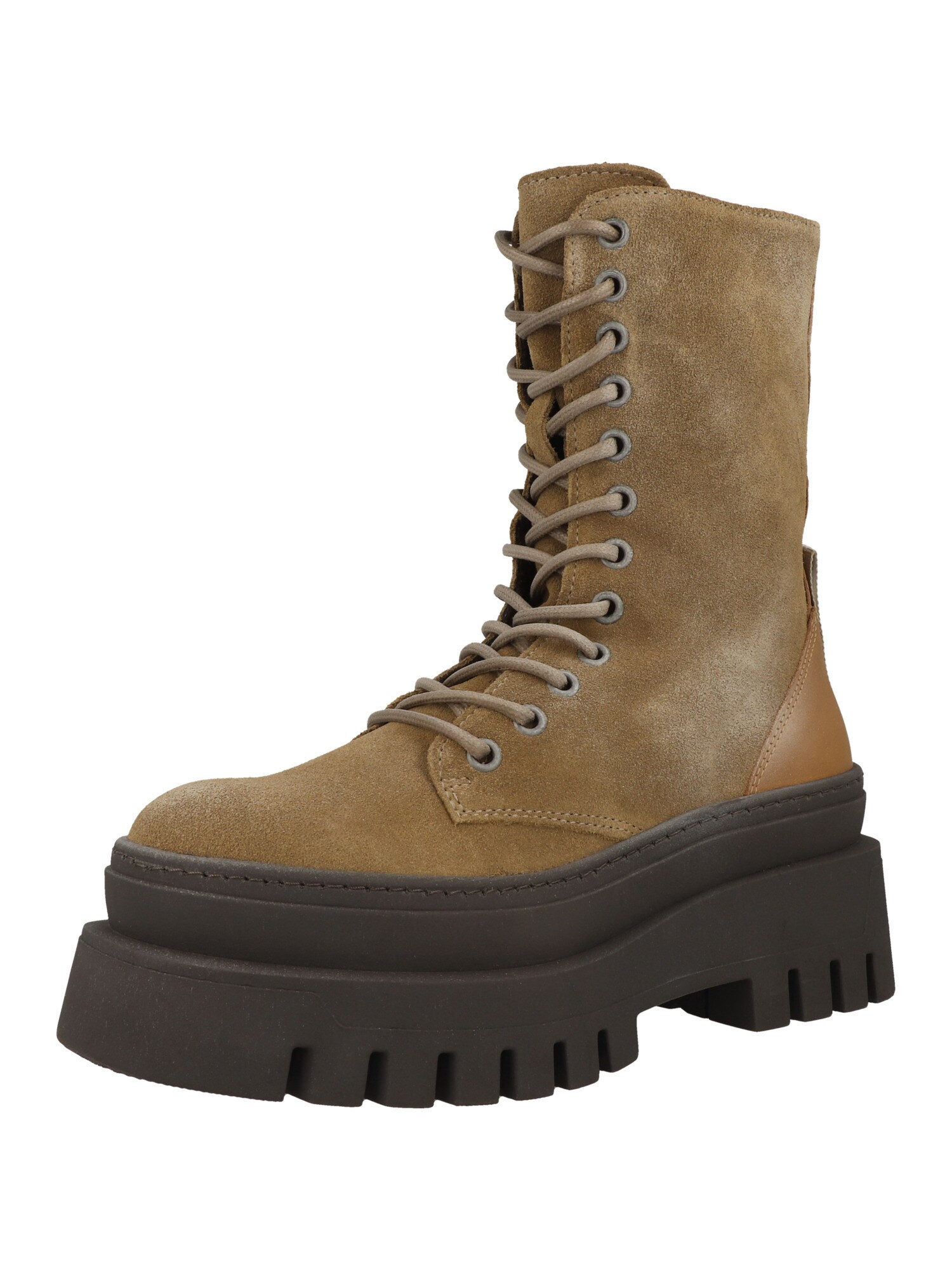 STEVE MADDEN Botas con cordones 'Coast'  sepia / pueblo