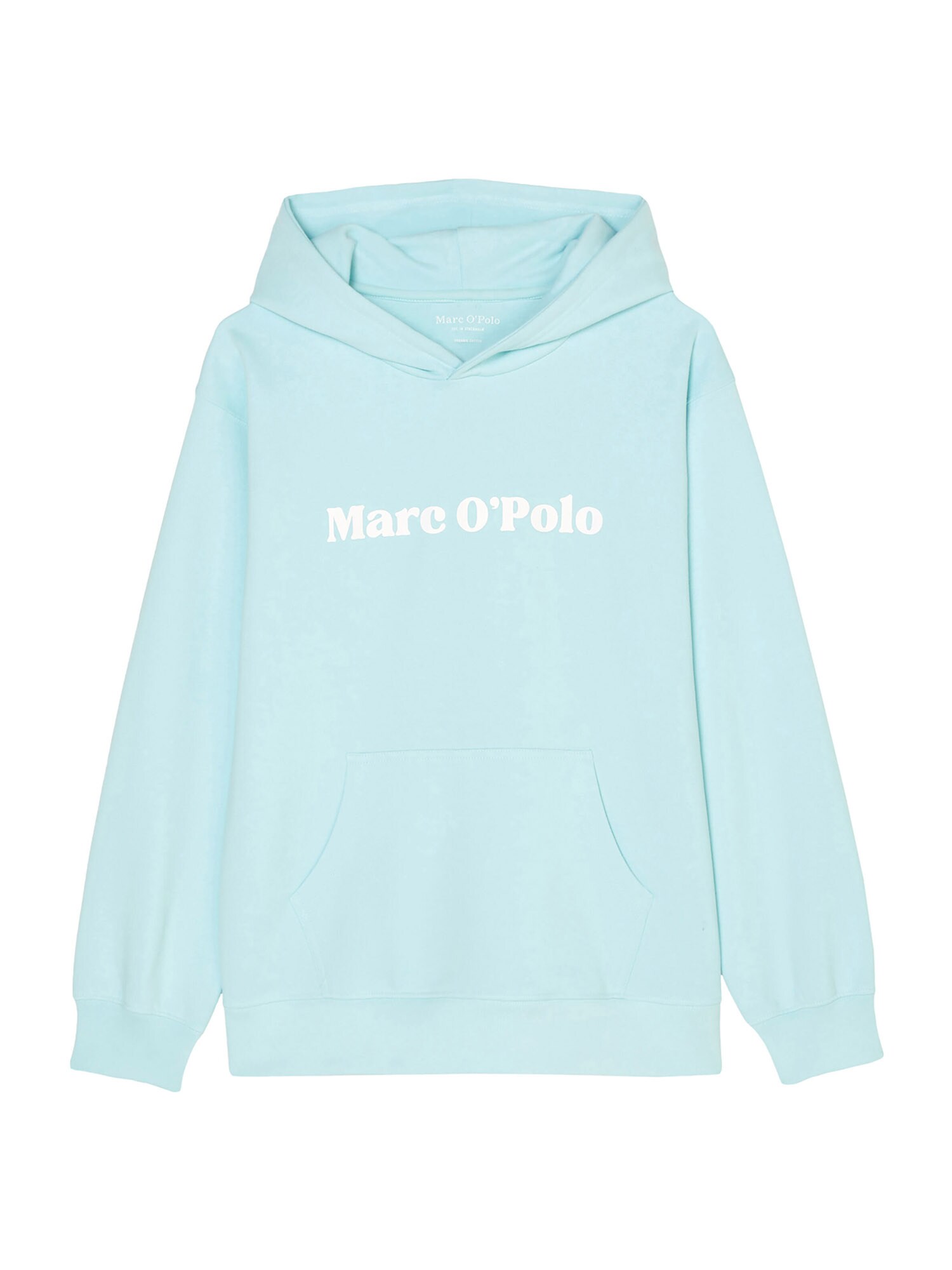 Marc O'Polo Junior Megztinis be užsegimo šviesiai mėlyna / balta