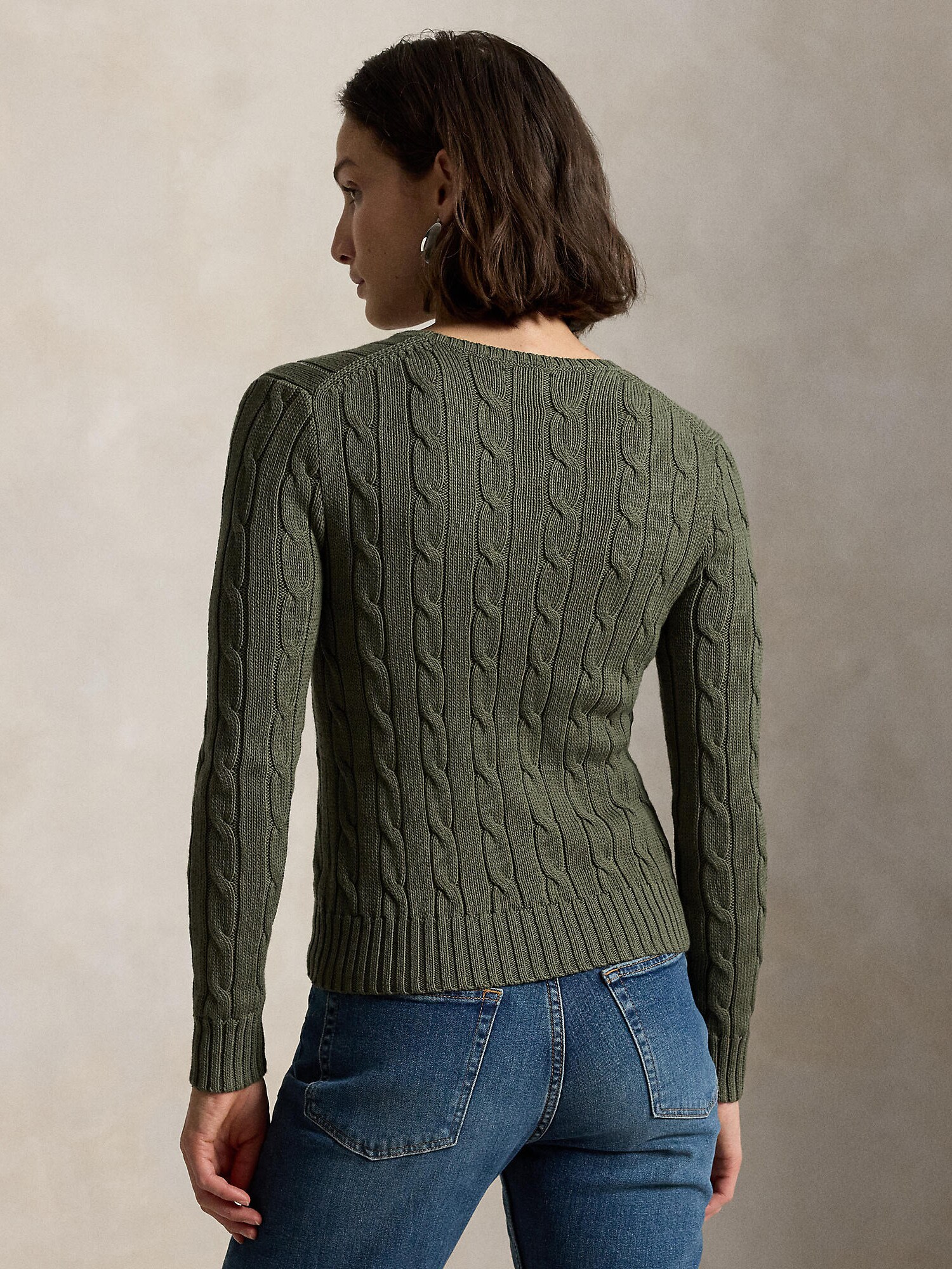 Polo Ralph Lauren Jersey oliva – imagen 3