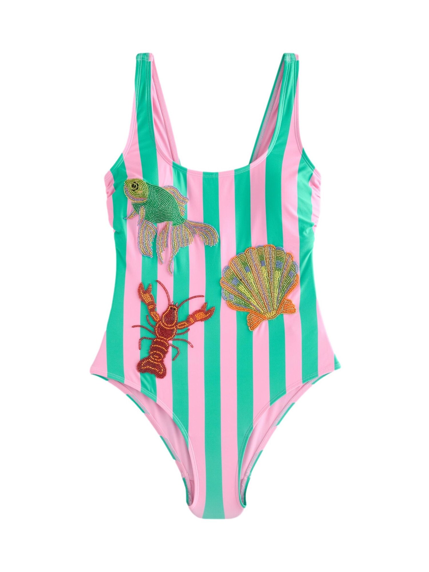 Next Costum de baie întreg  mai multe culori / roz