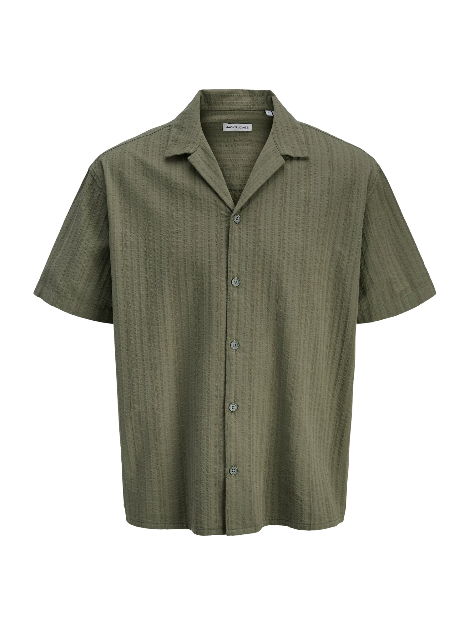 Jack & Jones Plus Cămașă 'JJETyson'  oliv