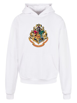 F4NT4STIC Sweatshirt ‘Harry Potter Hogwarts’ Goudgeel / Grijs / Zwart / Wit