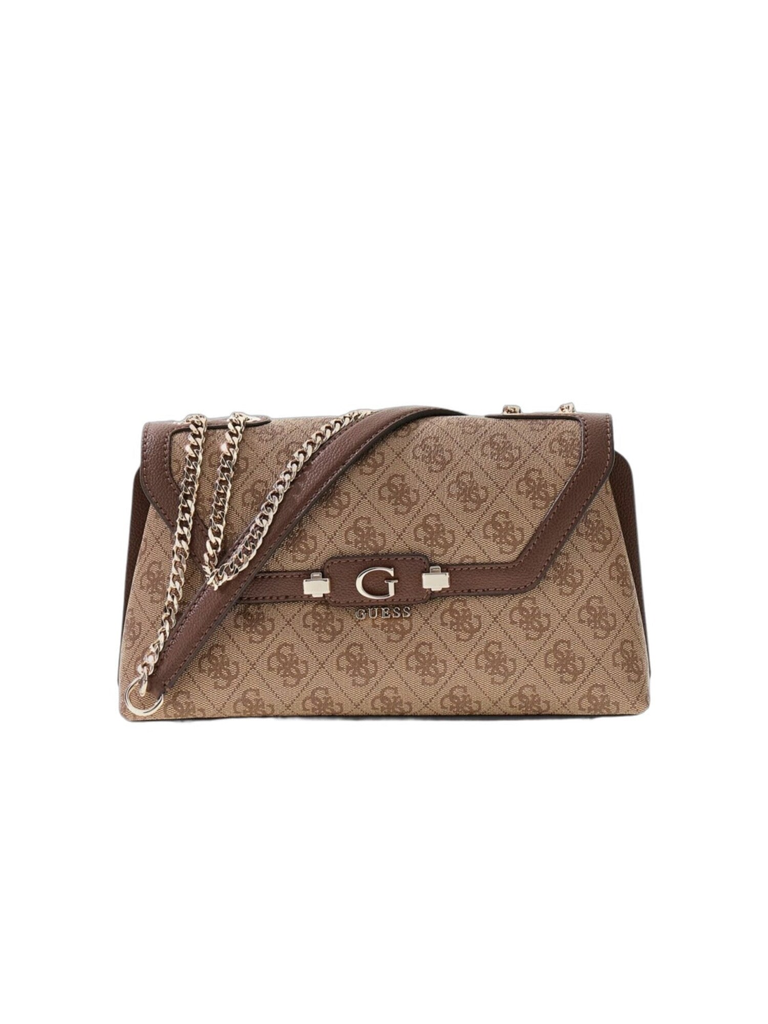 GUESS Bolso de mano 'Guess Sac à Rabat Lindsey Latte Logo'  beige