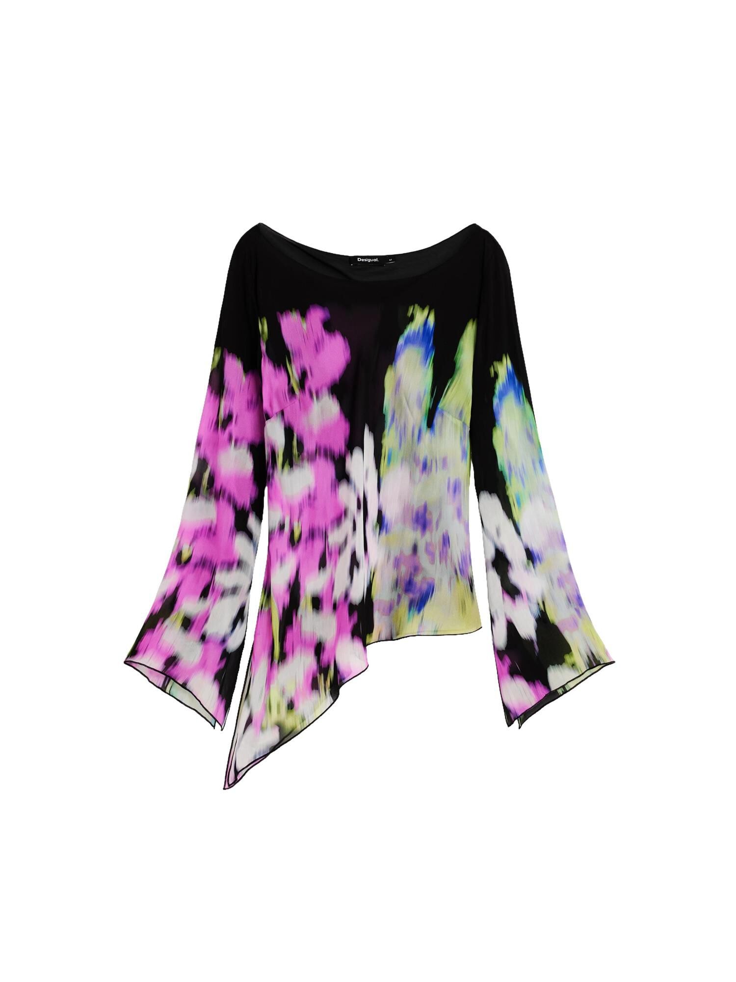 Desigual Tričko 'M. C. Lacroix'  zmiešané farby / čierna