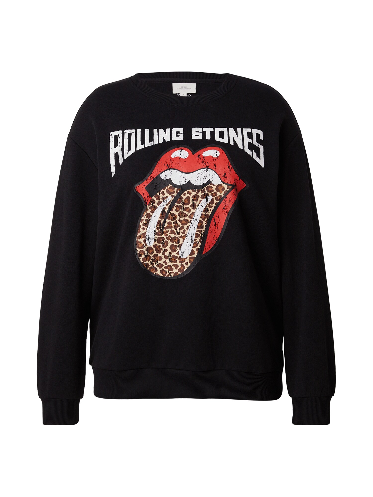 ONLY Carmakoma Bluză de molton CARROLLI  maro / sângeriu / negru / alb