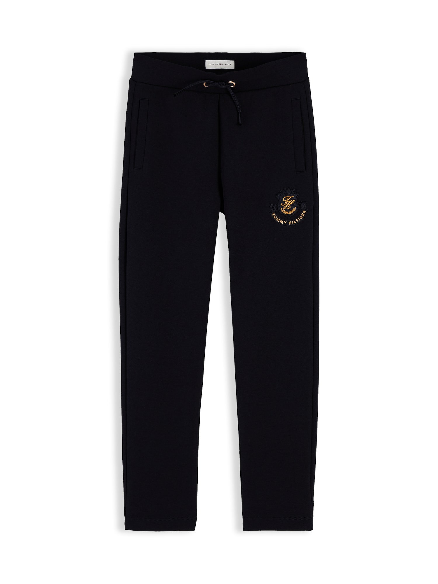 TOMMY HILFIGER Nohavice  medová / čierna