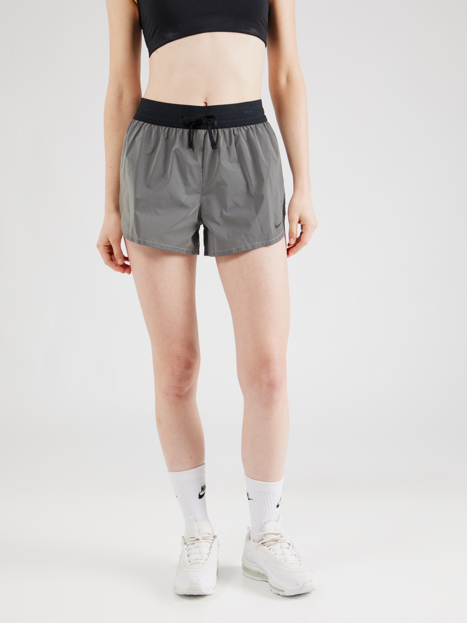NIKE Sportnadrágok 'Division'  bazaltszürke / fekete termék 2. képe