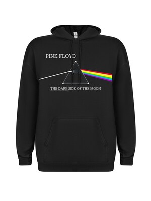 Pink Floyd Sudadera 'Pink Floyd - Dark side Album hoodie Kapuzenpullover'  negro