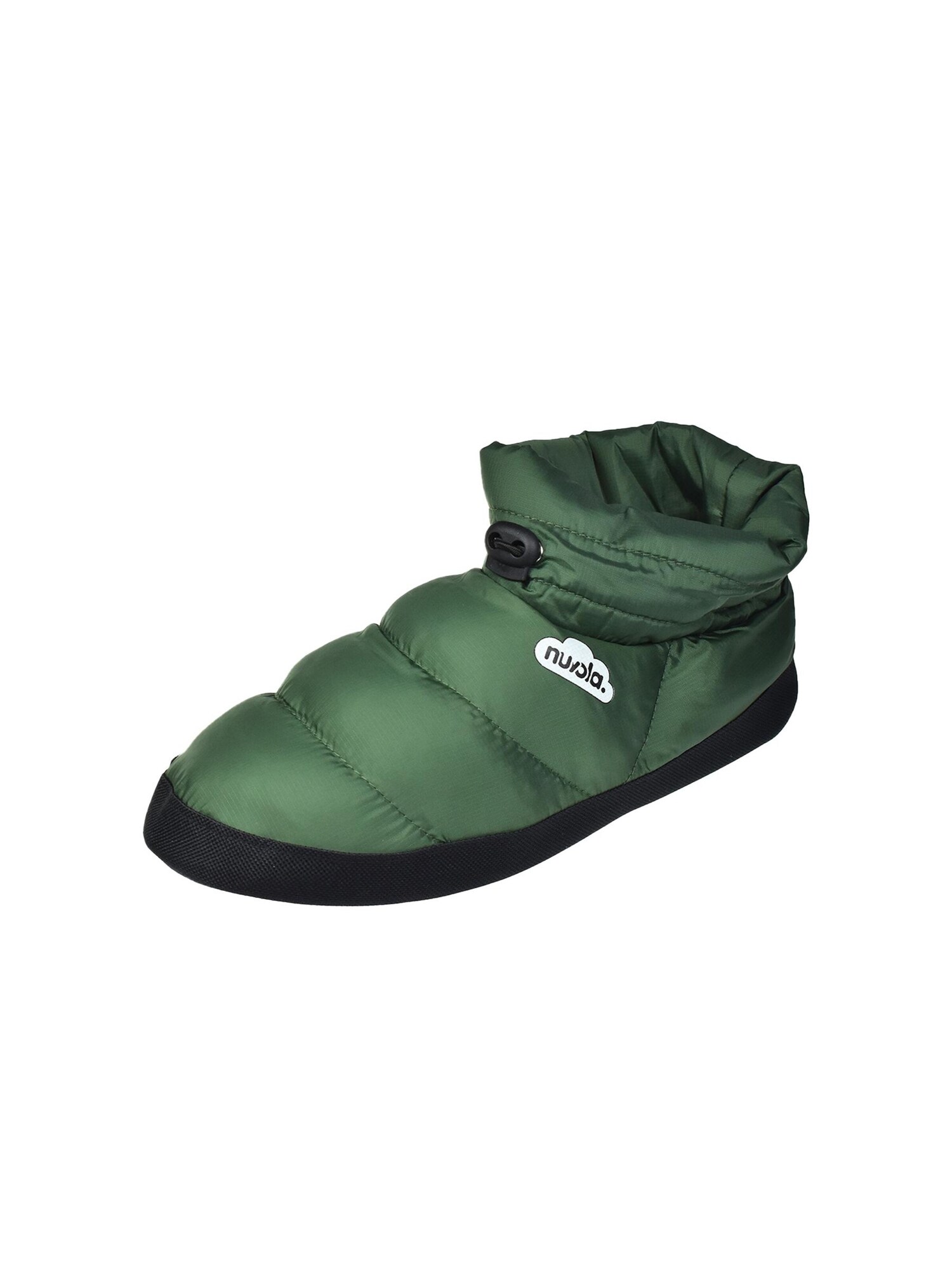 Nuvola. Zapatillas de casa 'Boot Home'  verde oscuro