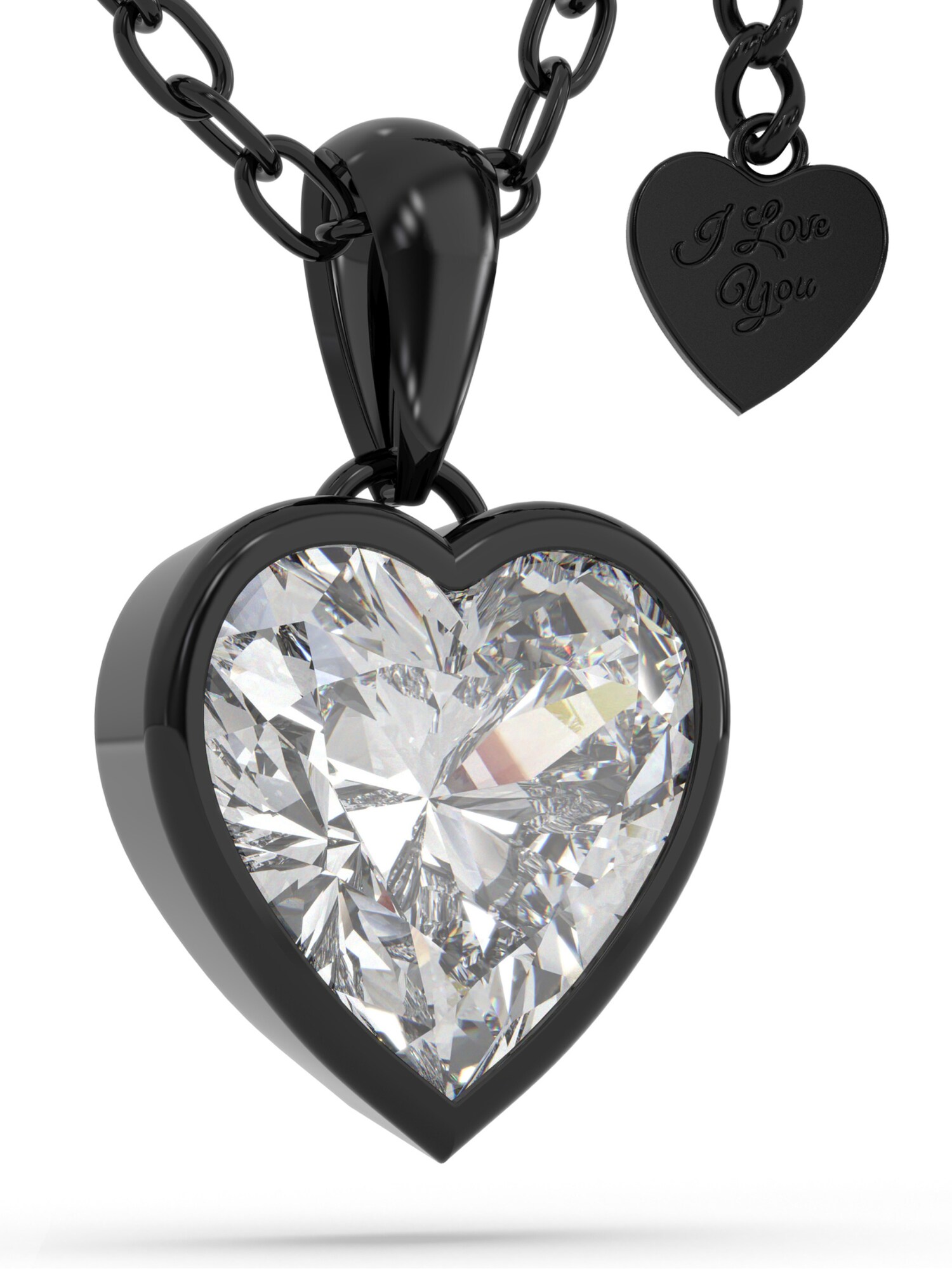 Serasar Ketting 'Love' Zwart