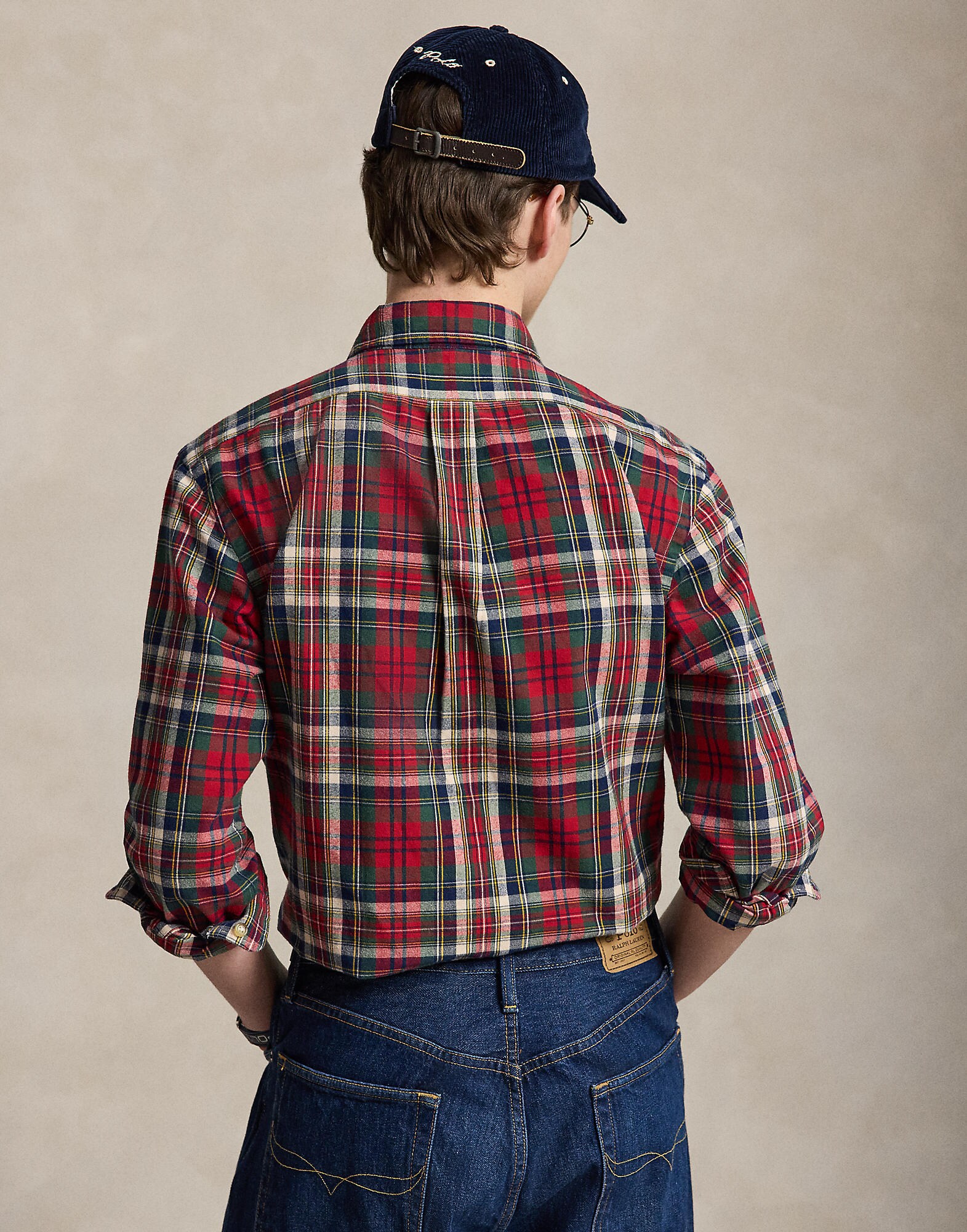Polo Ralph Lauren Camisa rojo / blanco – imagen 3