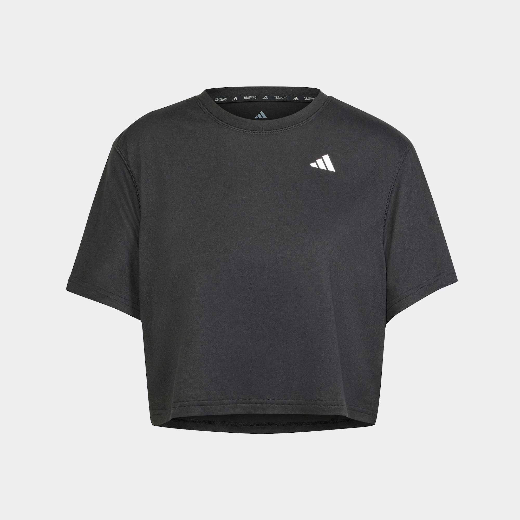 ADIDAS PERFORMANCE Tricou funcțional  negru / alb
