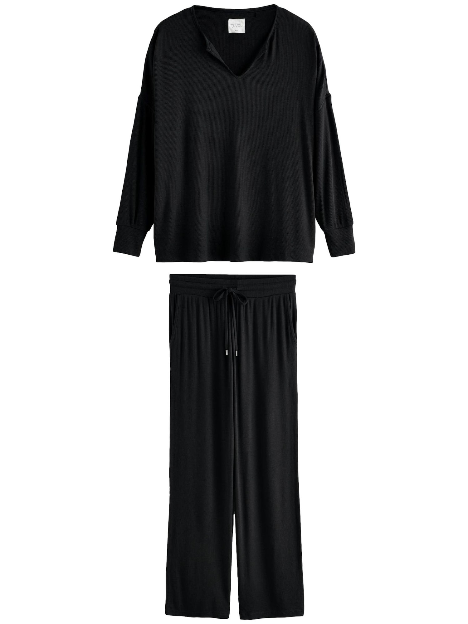 Next Pijama  negru