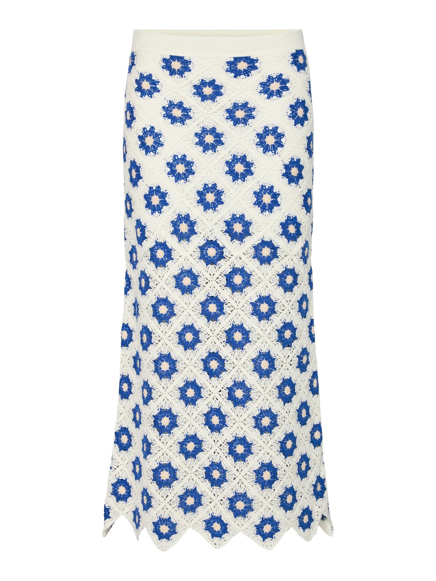 YAS Falda  azul / blanco