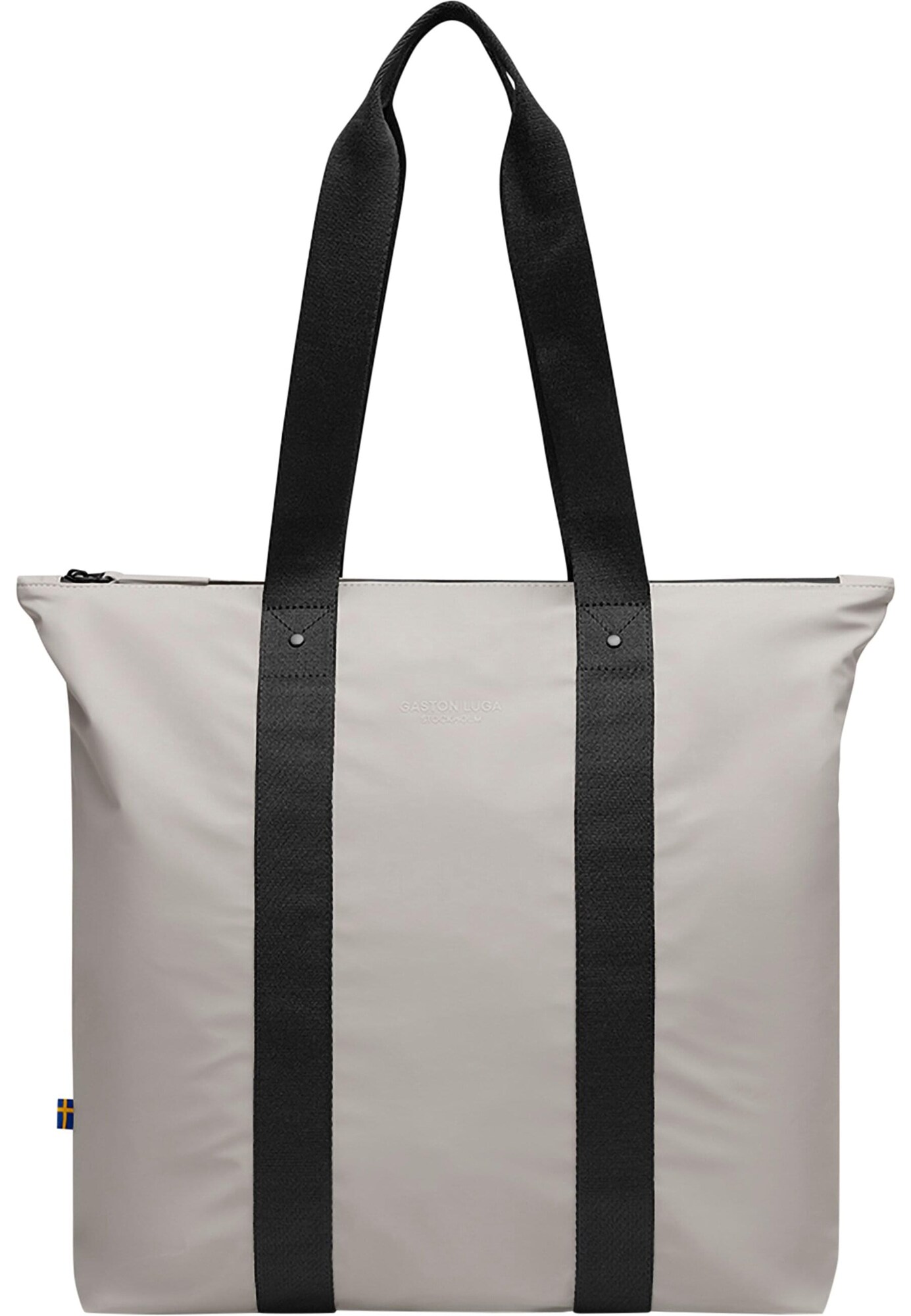 Gaston Luga Shopper táska 'Däsh'  kő / fekete akciós termékkép 1