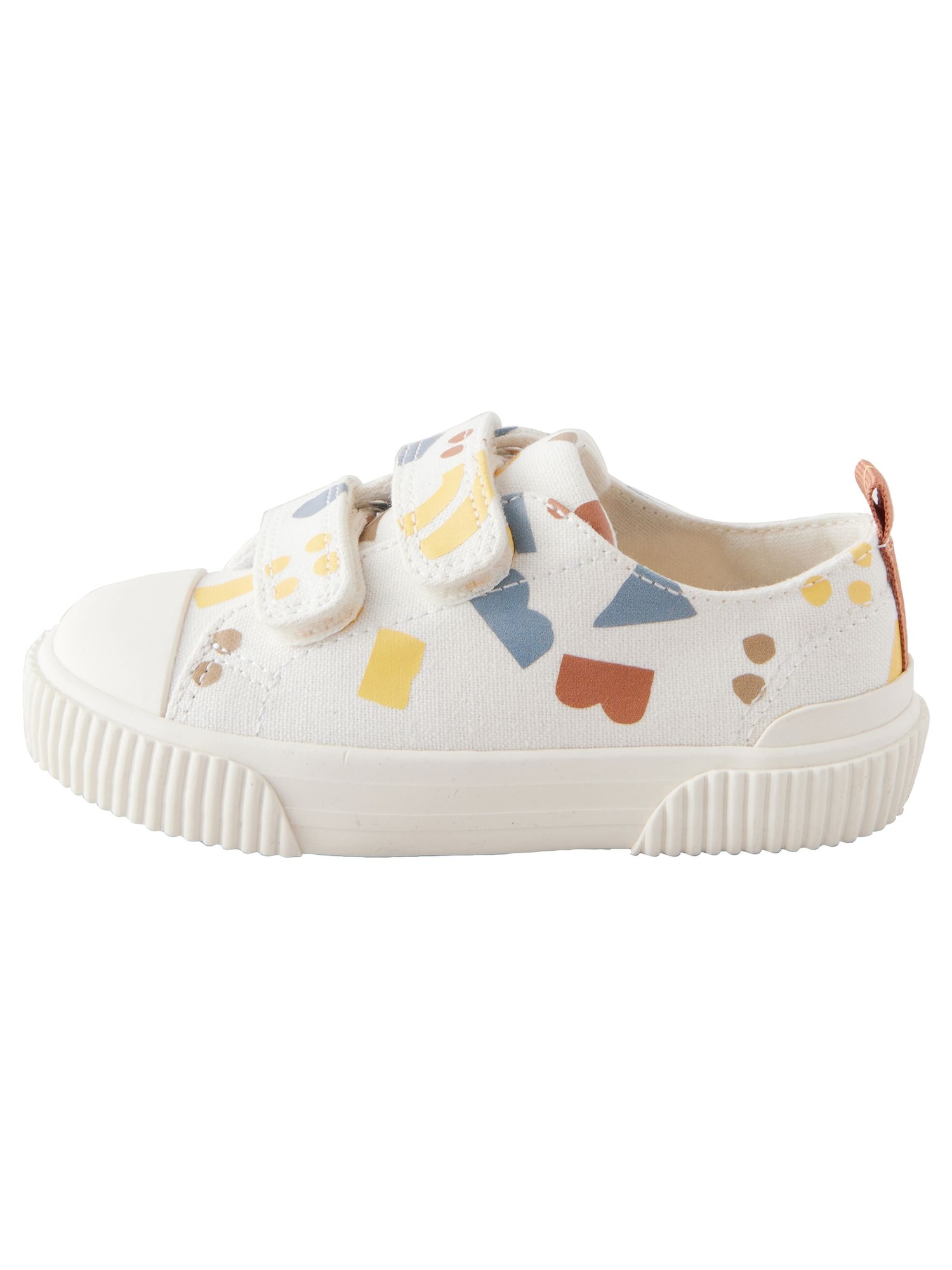 Next Sneaker  albastru porumbel / maro coniac / galben / alb