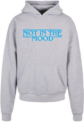 Merchcode Sweatshirt ‘NITM – Stranger Mood’ Blauw / Grijs