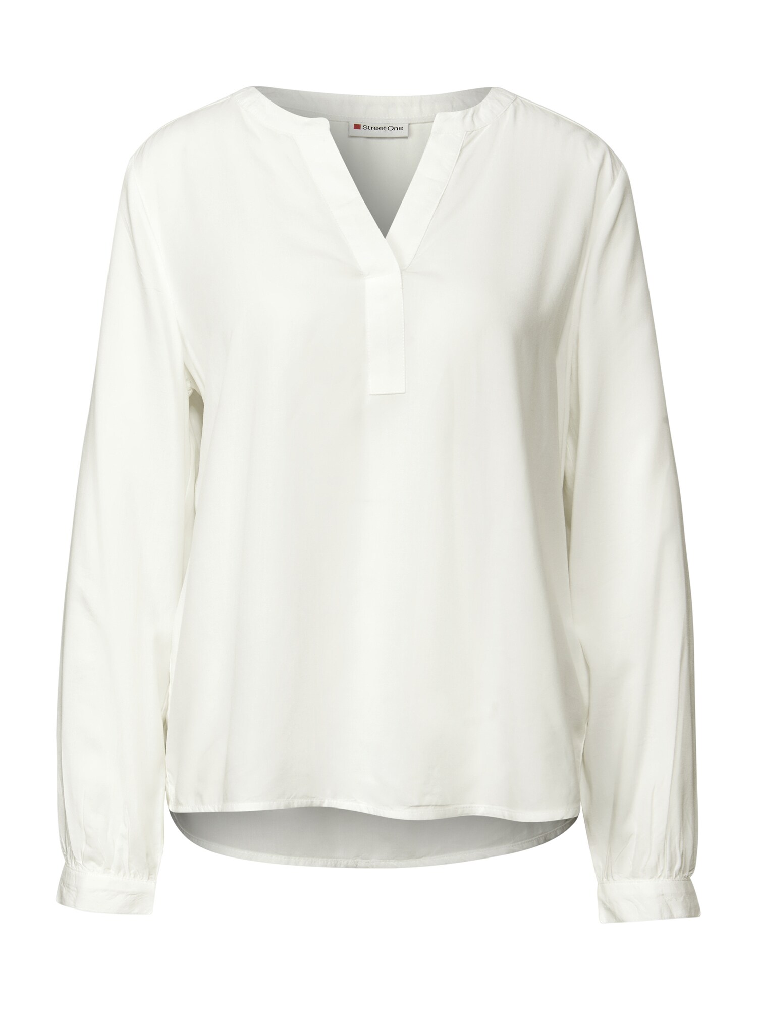 STREET ONE Blúzka  šedobiela