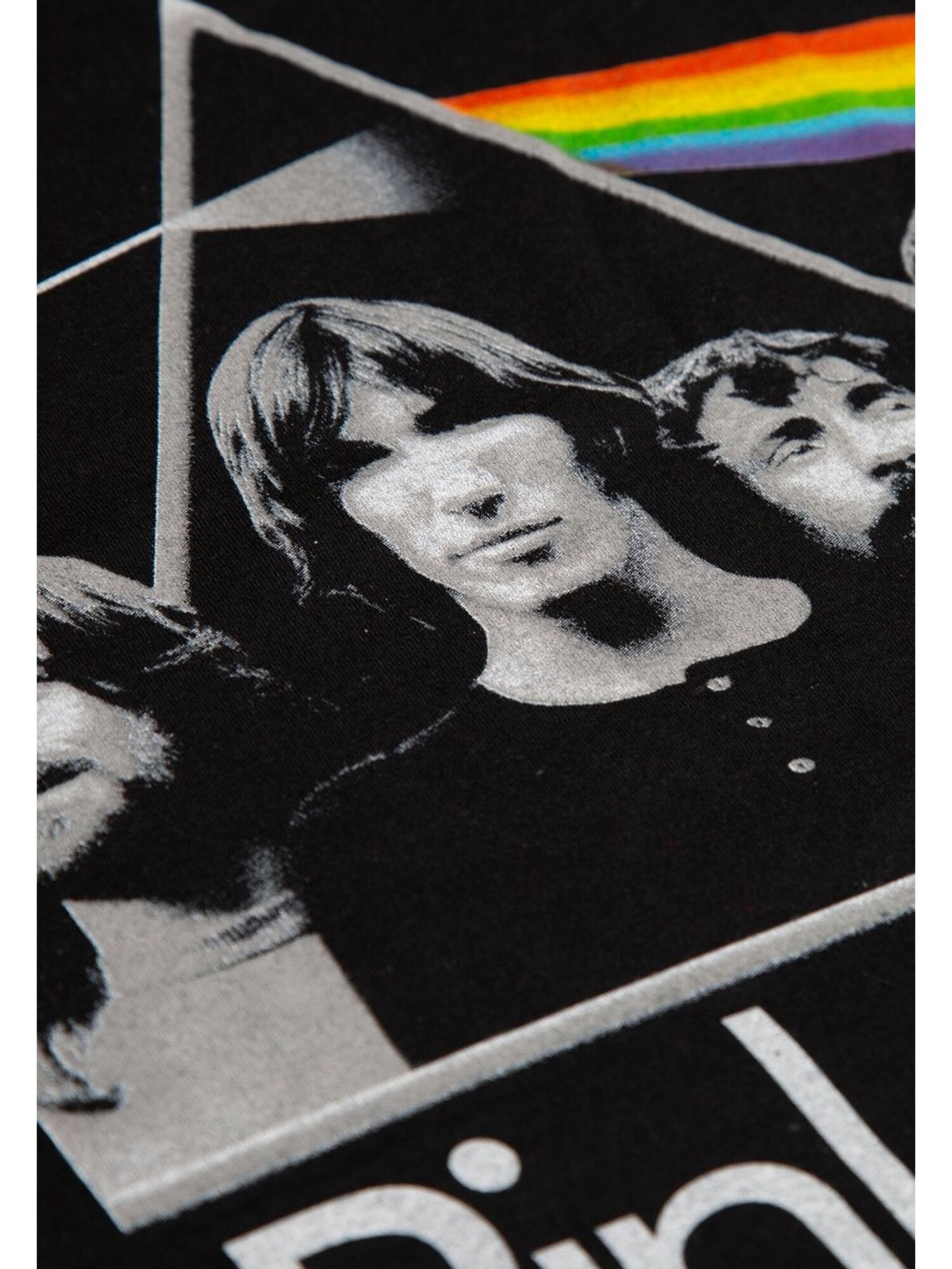 Pink Floyd Camiseta 'Pink Floyd - Dark side of the moon band t-shirt' negro – imagen 3