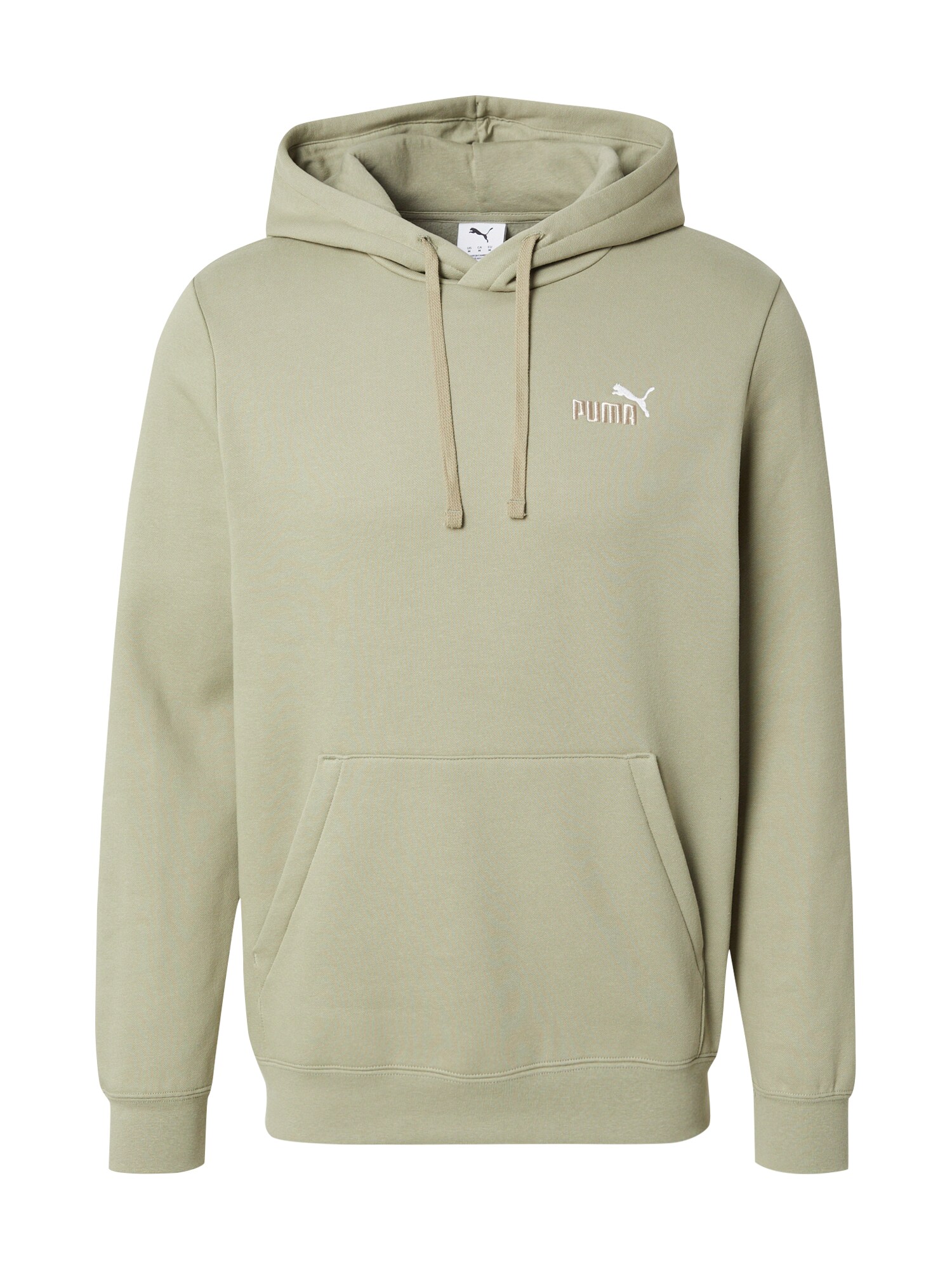 PUMA Športová mikina 'ESS No. 1'  kaki / biela