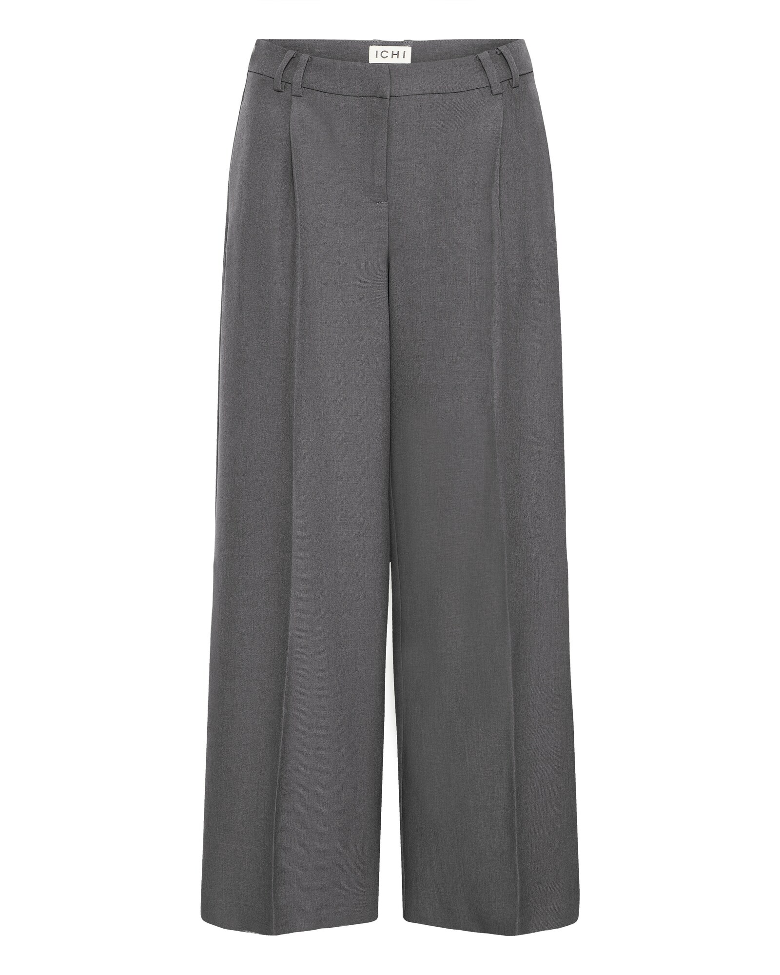 ICHI Pantalón 'ICHIhlexi'  gris oscuro