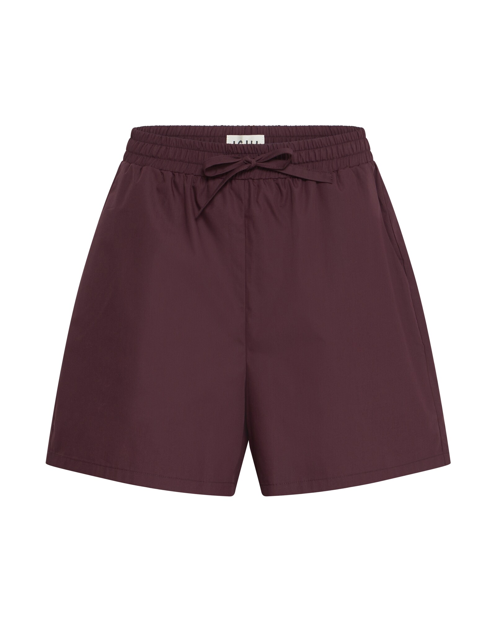 ICHI Pantalón 'JALBA'  burdeos