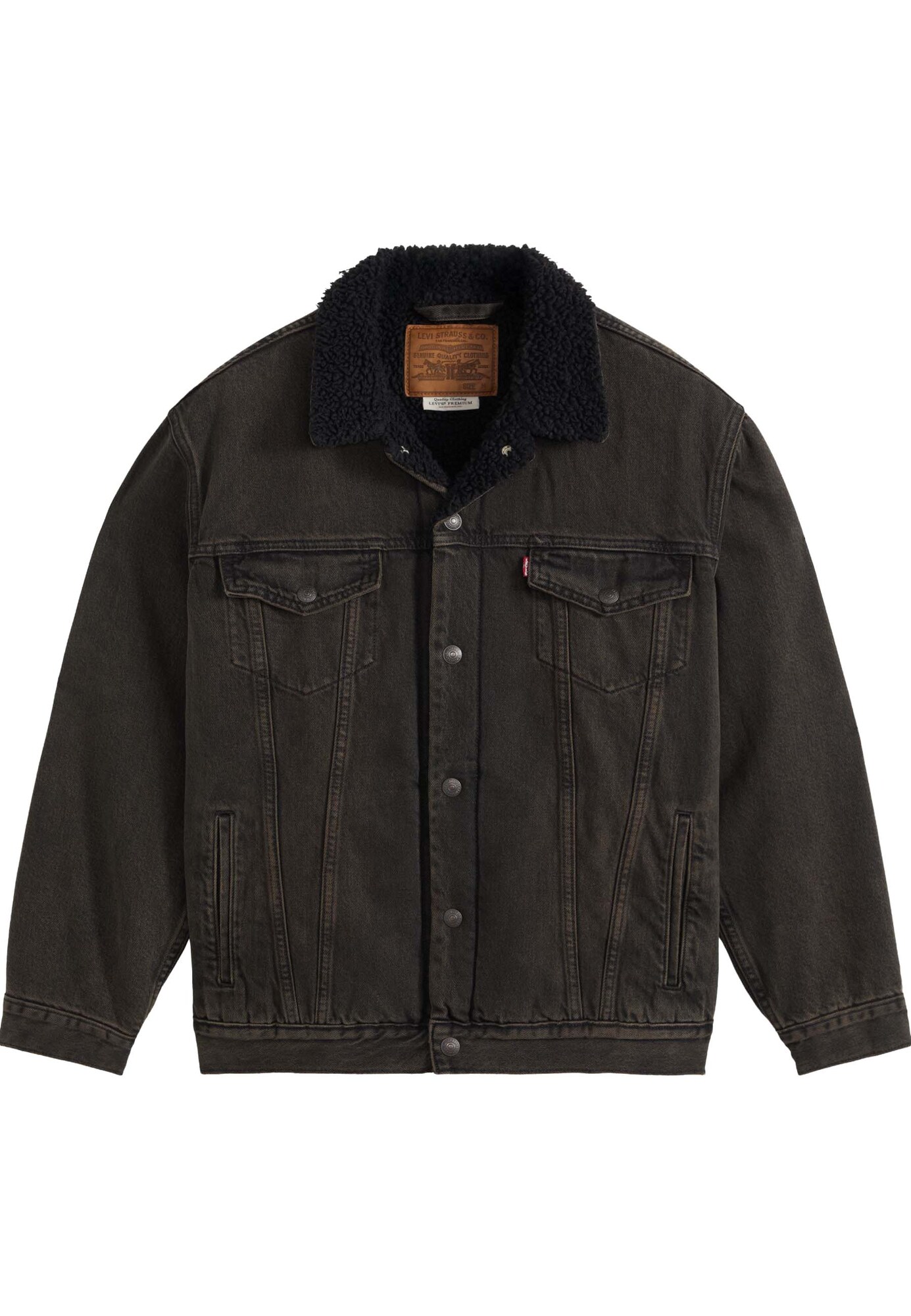 LEVIS ® Geacă de primăvară-toamnă negru denim