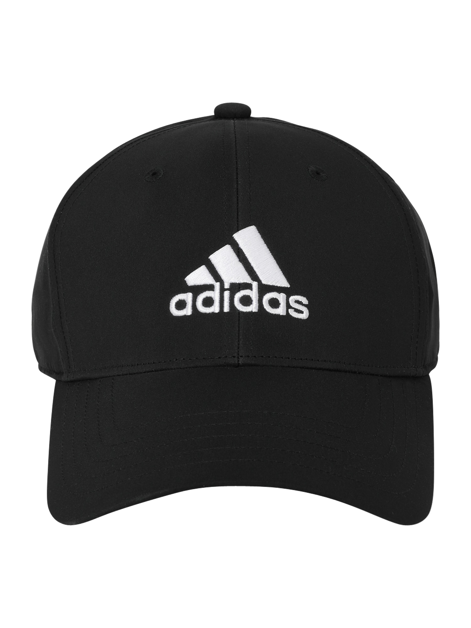 ADIDAS SPORTSWEAR Športna kapa 'Embroidered Logo Lightweight'  črna / bela