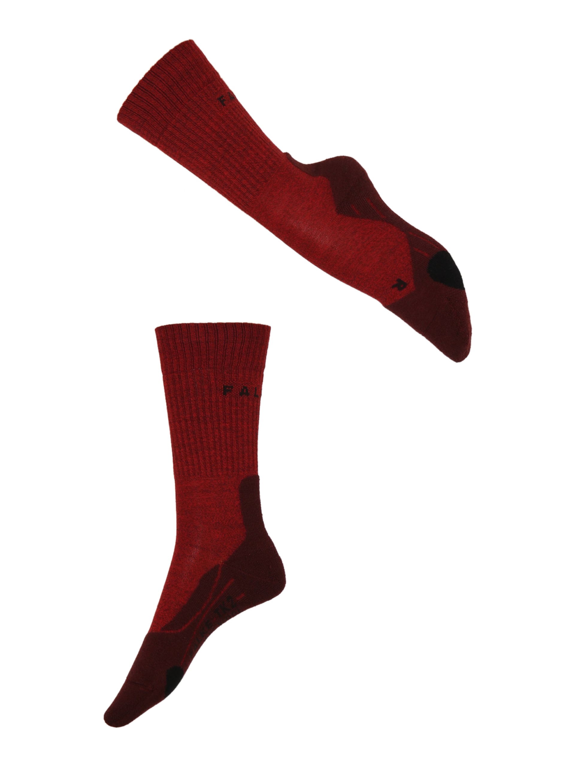 FALKE Sportsockor röd / mörkröd strumpor dam