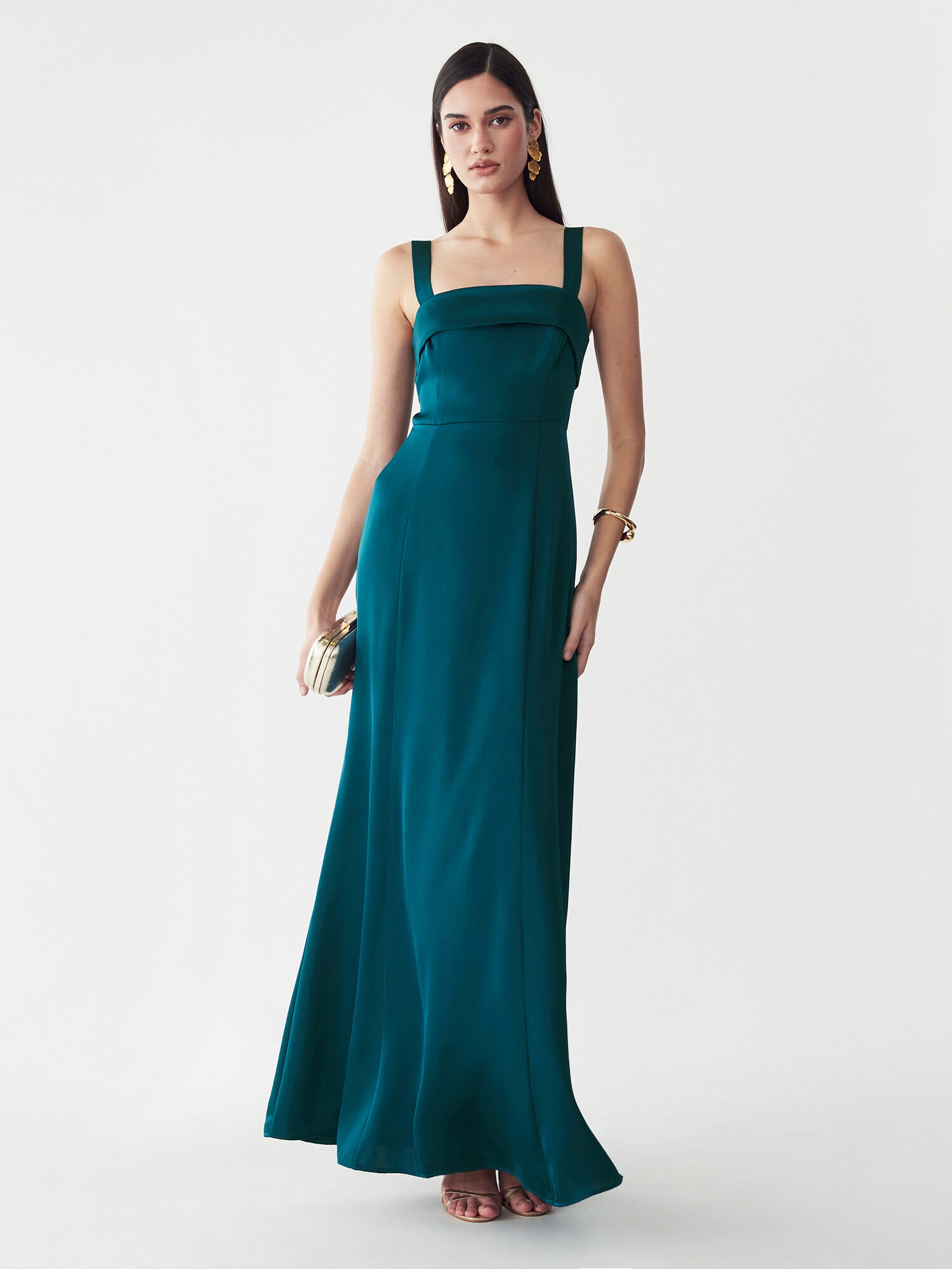 Willa Rochie de seară NORFOLK verde petrol