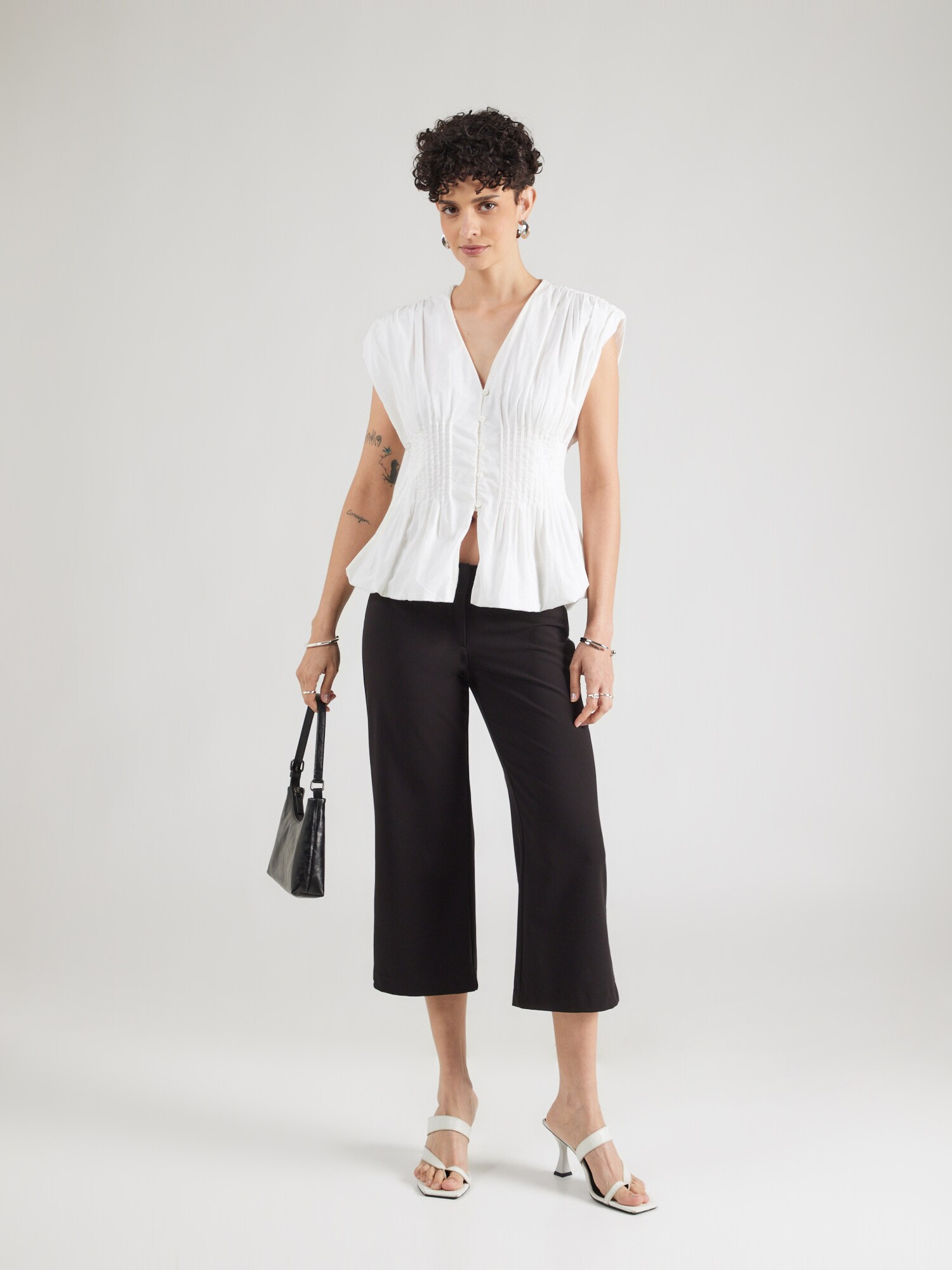 VERO MODA Blúzka 'VMELENA'  biela (obrázok 4)
