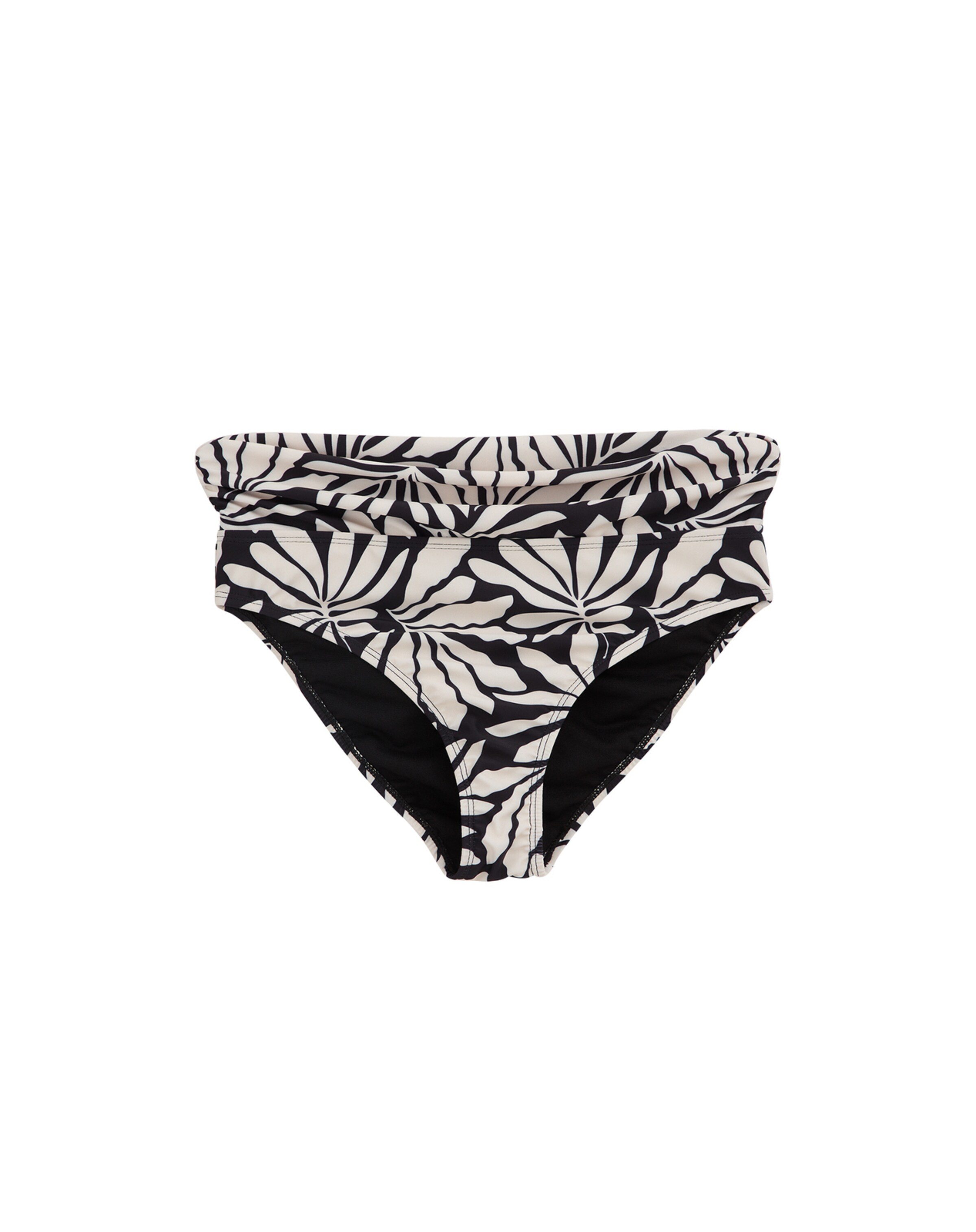 WE Fashion Bikini donji dio  crna / bijela