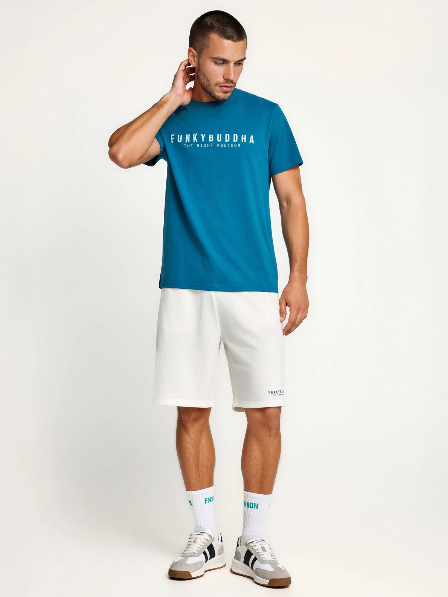 Funky Buddha – pentru bărbați tricou cu atenție la detalii