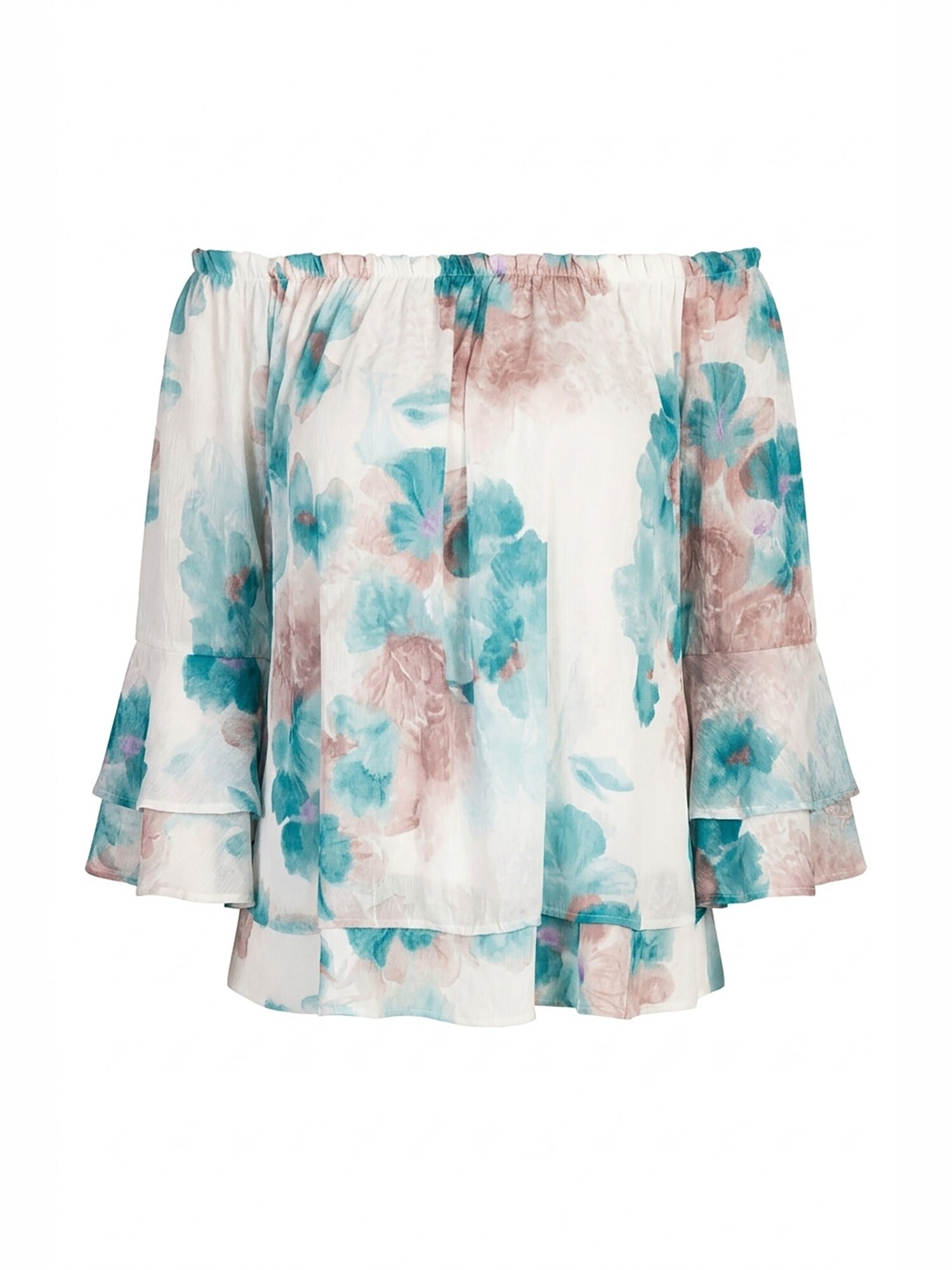 Figl Blusa 'M1142'  turquesa