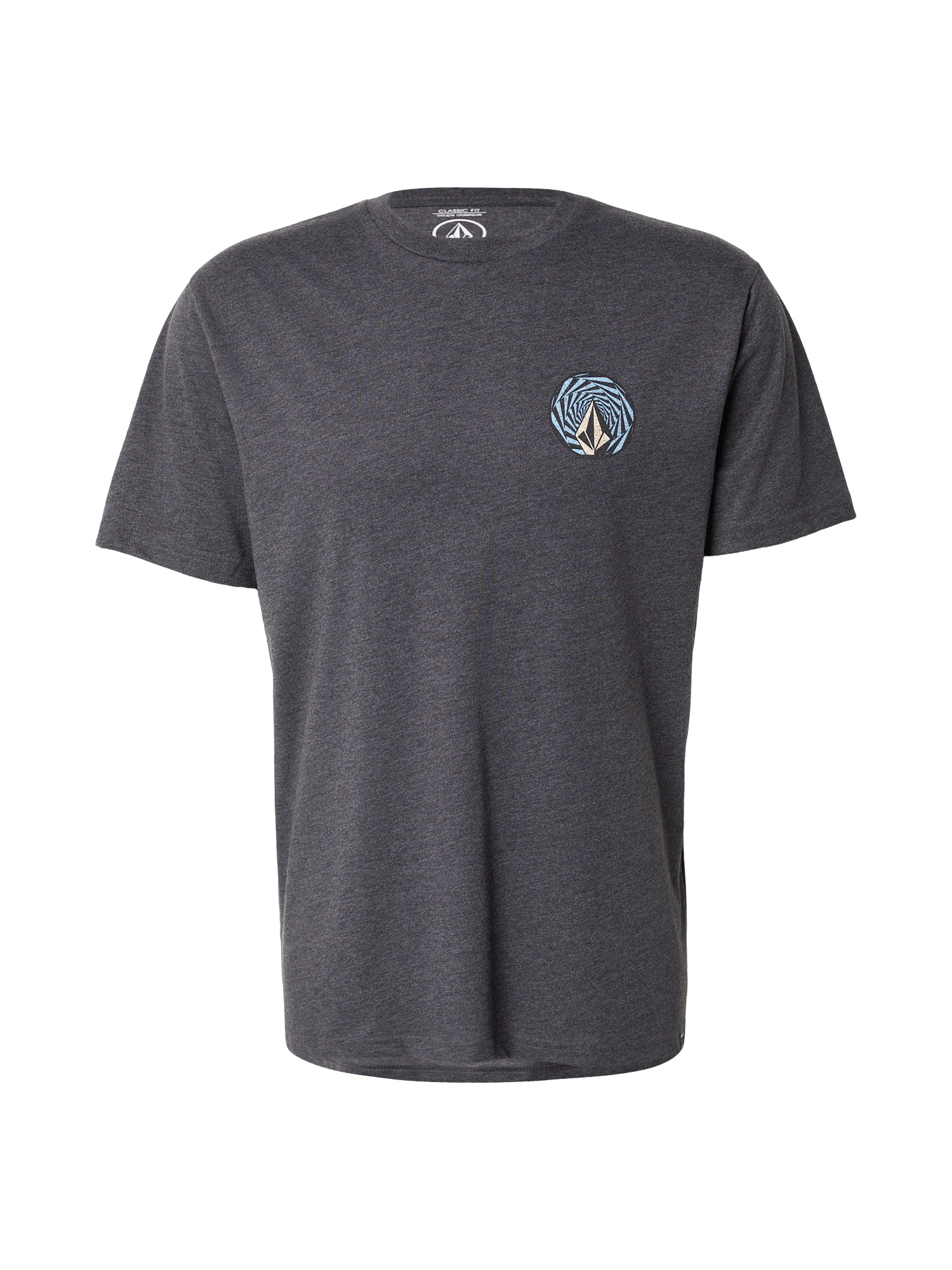 Volcom Tricou RINGSTONE safir / galben deschis / gri grafit