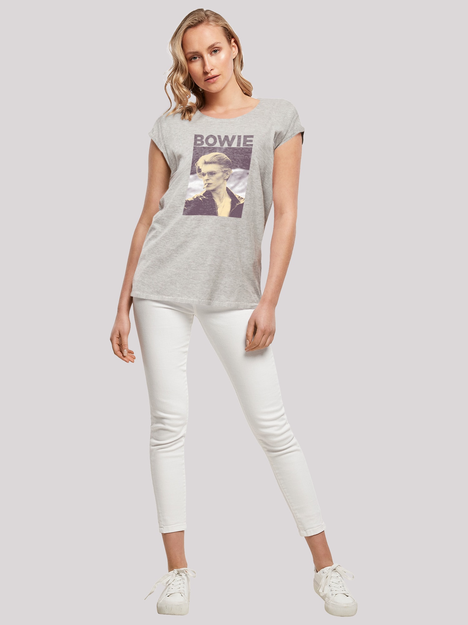 Thumbnail - F4NT4STIC T-Shirt David Bowie Smoking Photograph